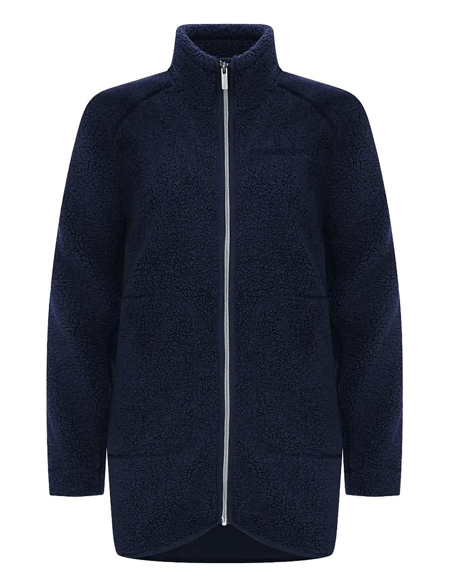 Röhnisch - Cloud Pile Jacket - Överdelar - indigo - 1