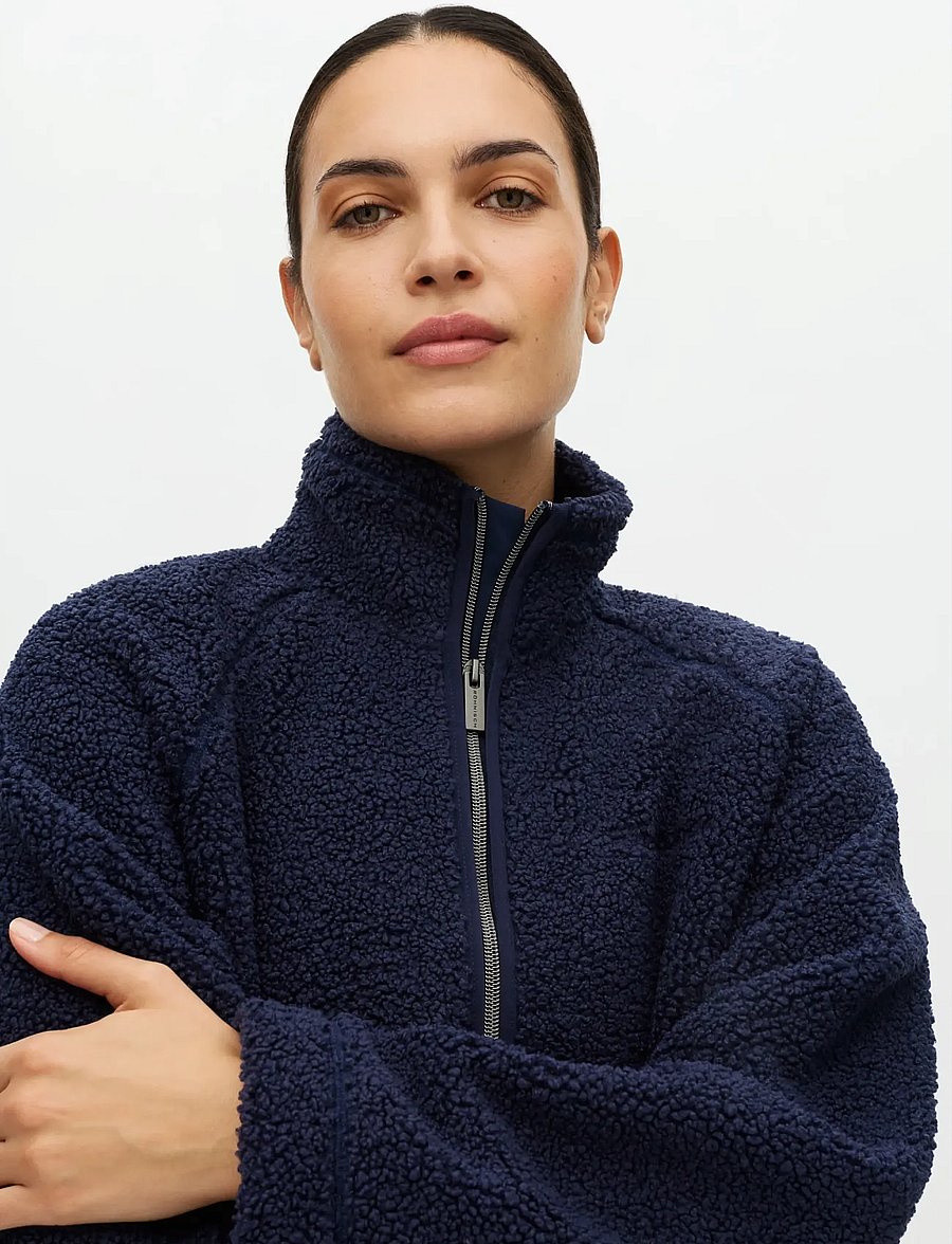 Röhnisch - Cloud Pile Jacket - Överdelar - indigo - 2