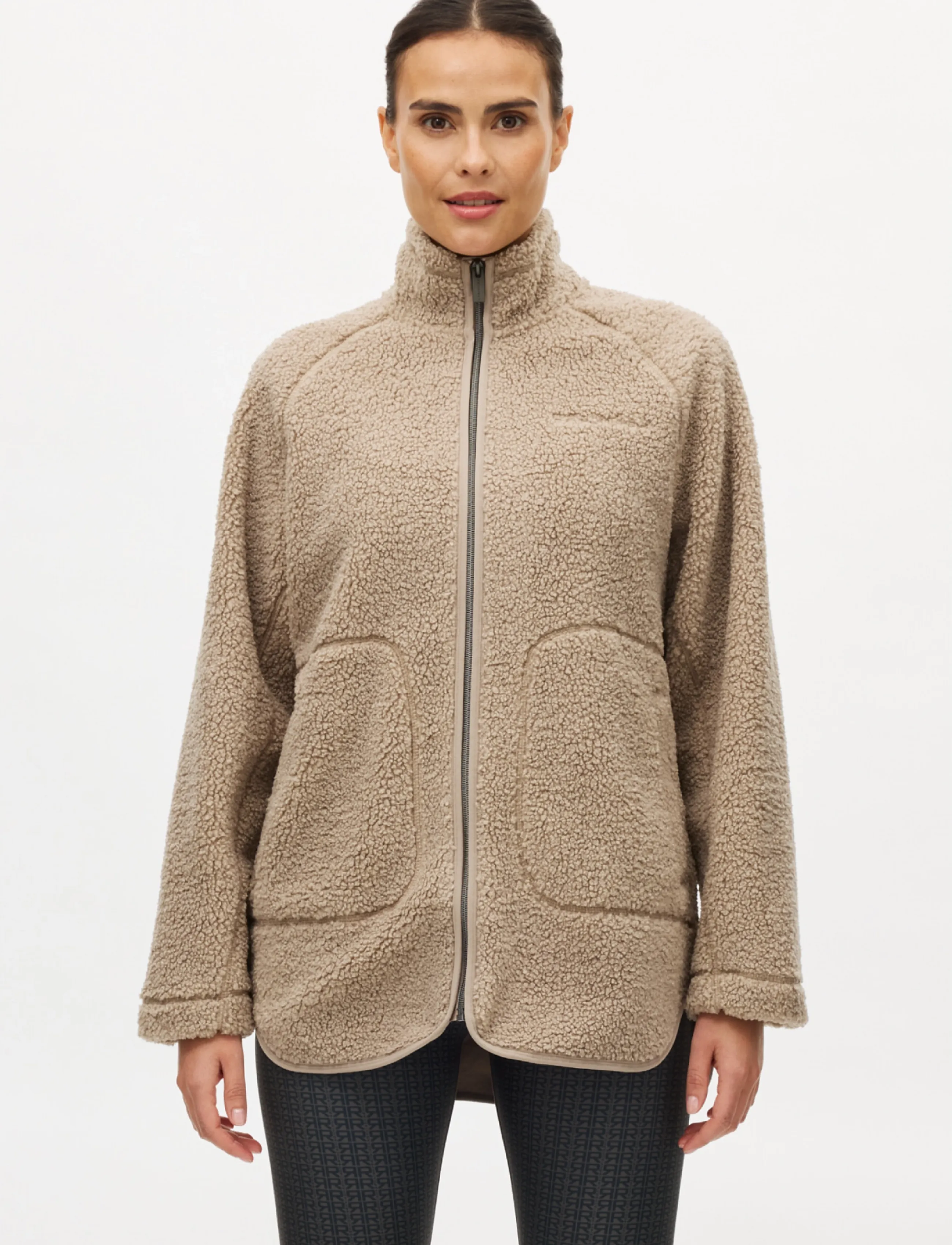 Röhnisch - Cloud Pile Jacket - Överdelar - string - 4