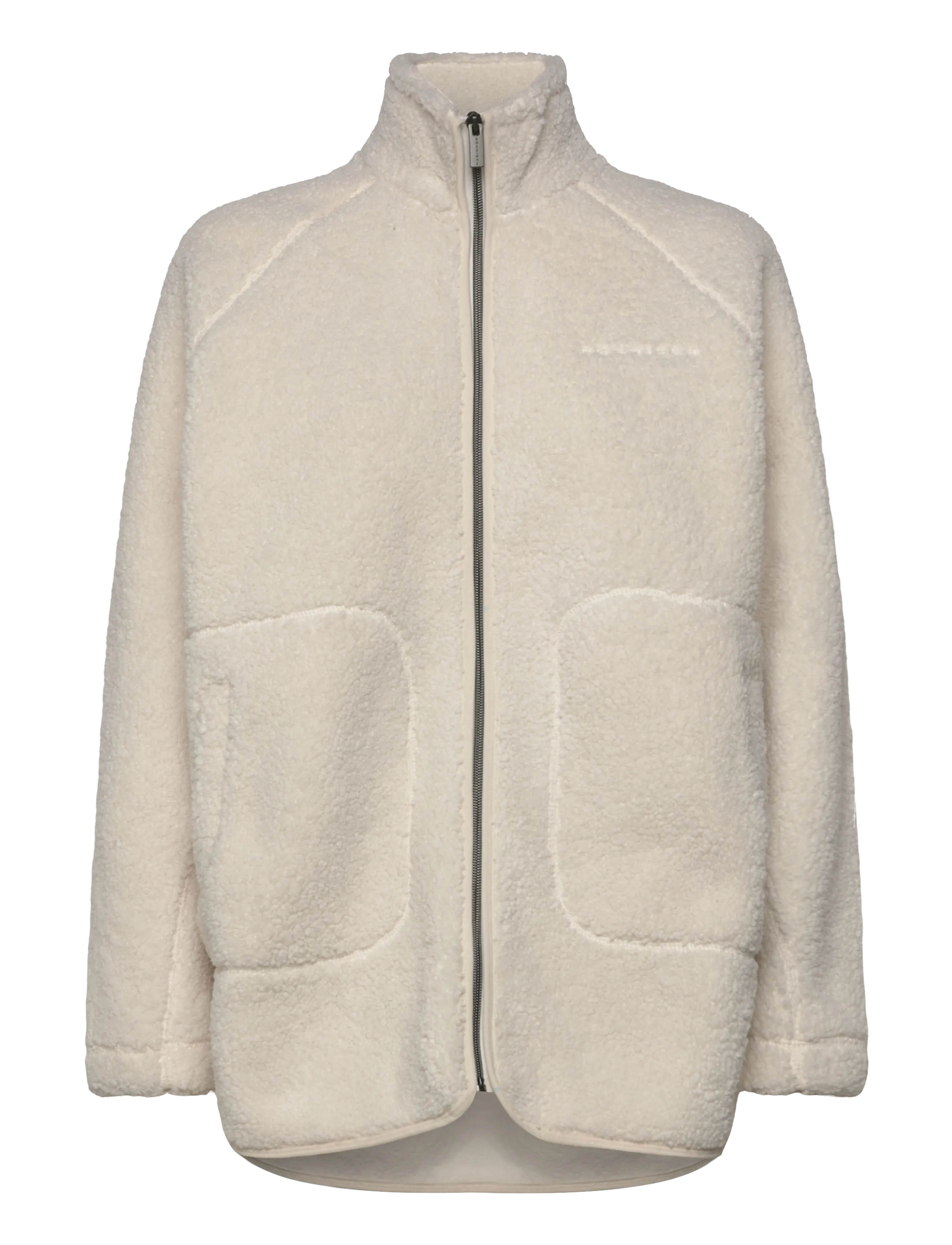Röhnisch Cloud Pile Jacket - Sportsstil - TOFU / cream