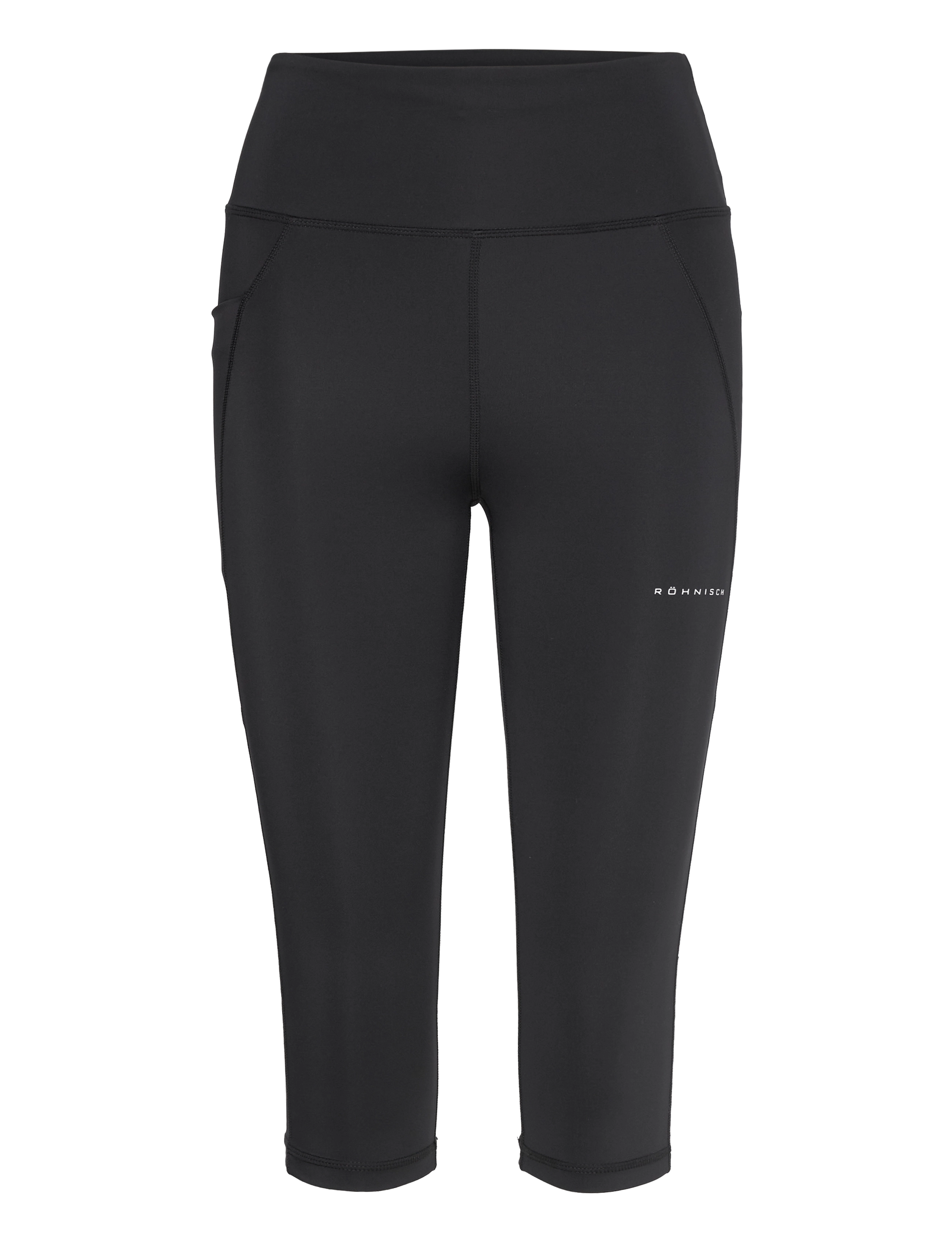 RÖHNISCH Flattering High Waist Capri Strumpfhose Schwarz - XS - Damen