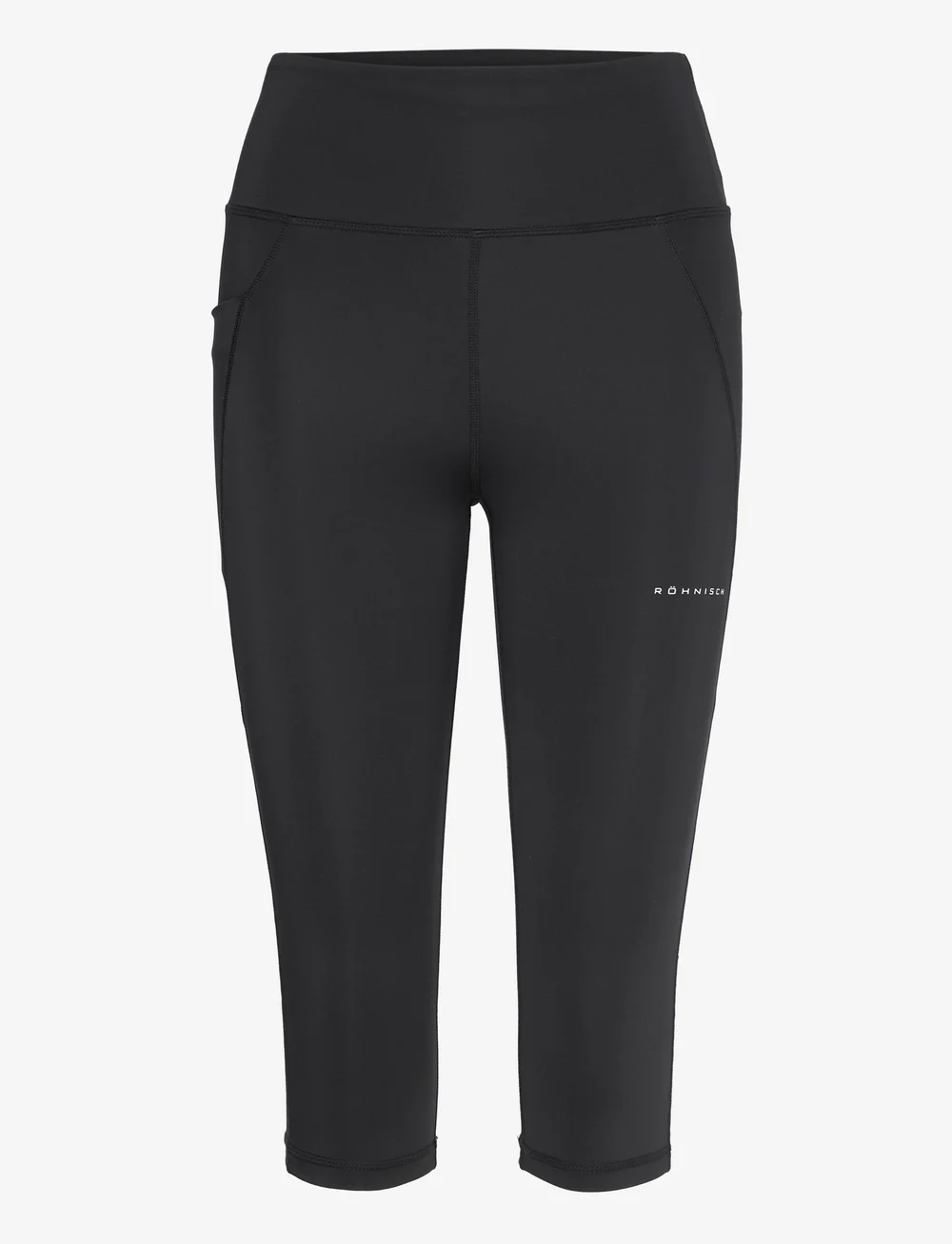 Röhnisch - Flattering High Waist Capri Tights - trainingstights - black - 1