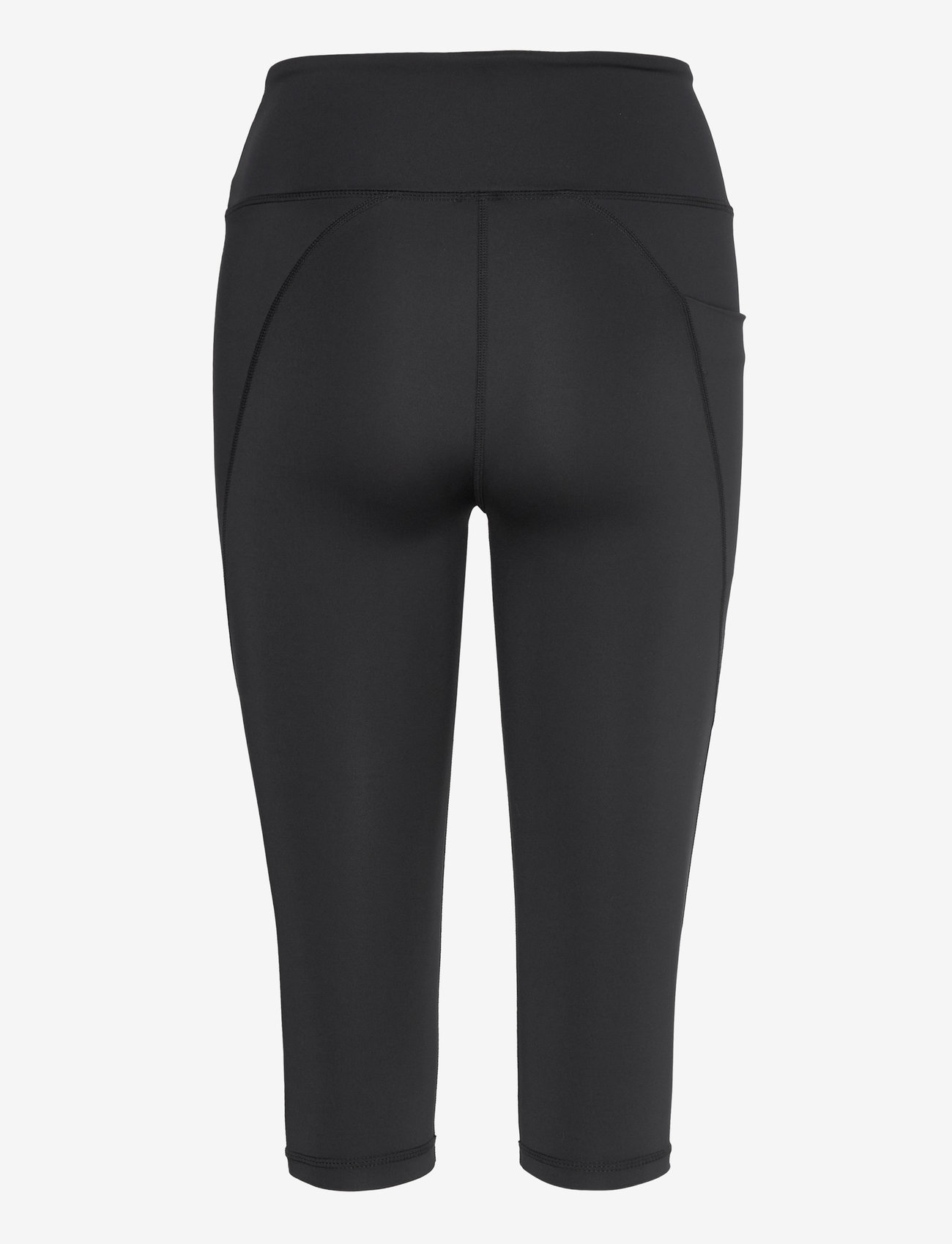 Röhnisch - Flattering High Waist Capri Tights - 3/4 längd - black - 2