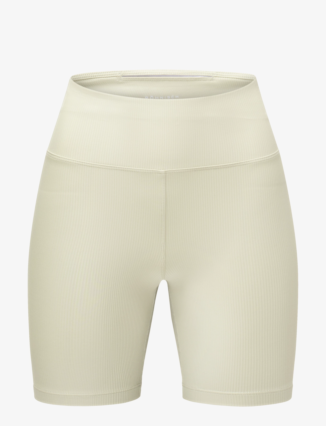 Röhnisch Ribbed R Bike HW Tights - Løbetights & Træningstights - AGATE GRAY / beige