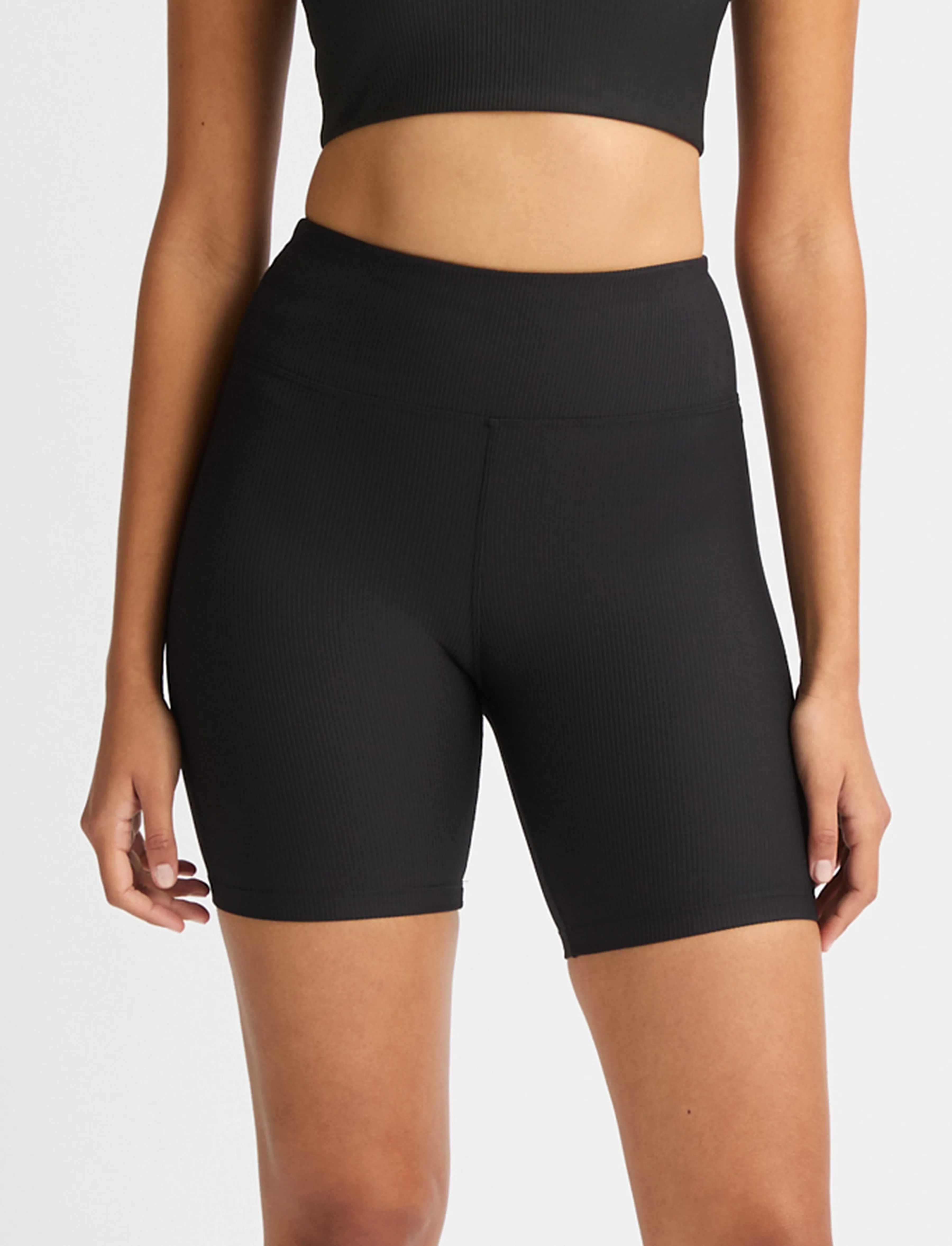 Röhnisch - Ribbed R Bike HW Tights - 1/2 længde - black - 2
