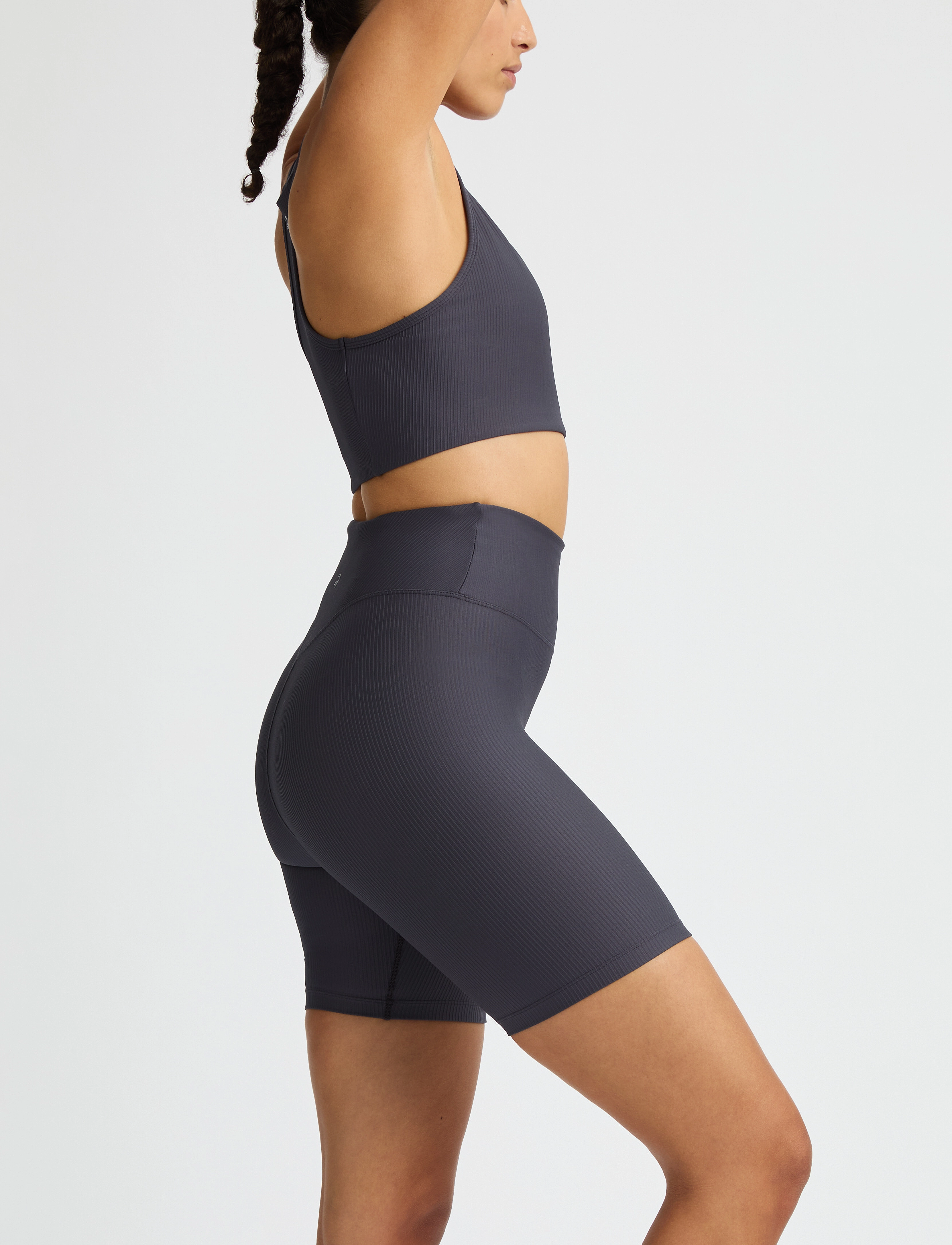 Röhnisch - Ribbed R Bike HW Tights - trainingstights - dk grey plum - 2