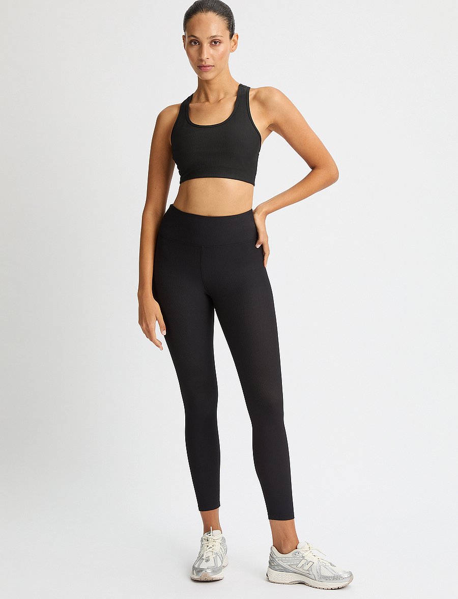 Röhnisch - Ribbed R HW Tights - treniņu legingi - black - 4