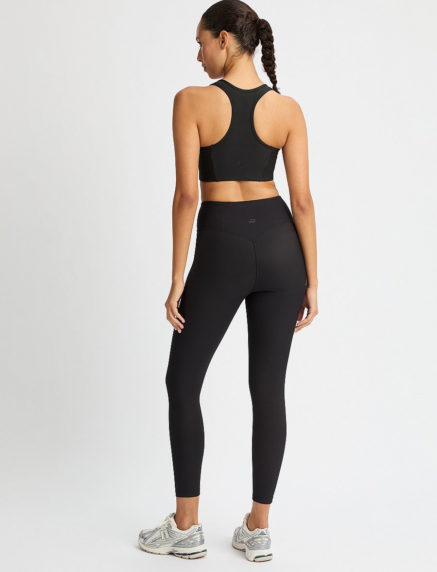 Röhnisch - Ribbed R HW Tights - treniņu legingi - black - 5