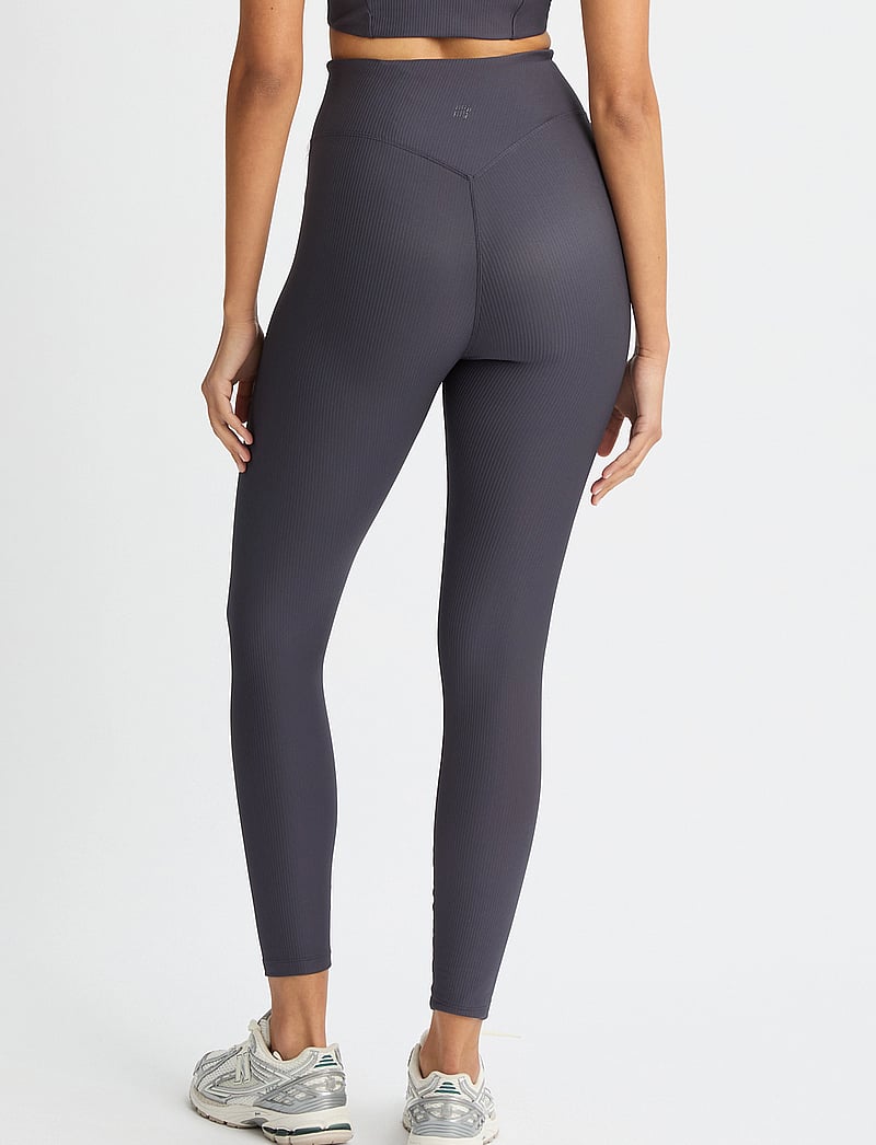 Röhnisch - Ribbed R HW Tights - collants d'entraînement - dk grey plum - 3