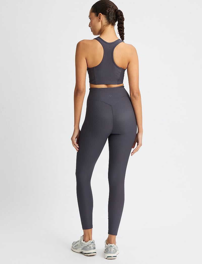 Röhnisch - Ribbed R HW Tights - collants d'entraînement - dk grey plum - 5