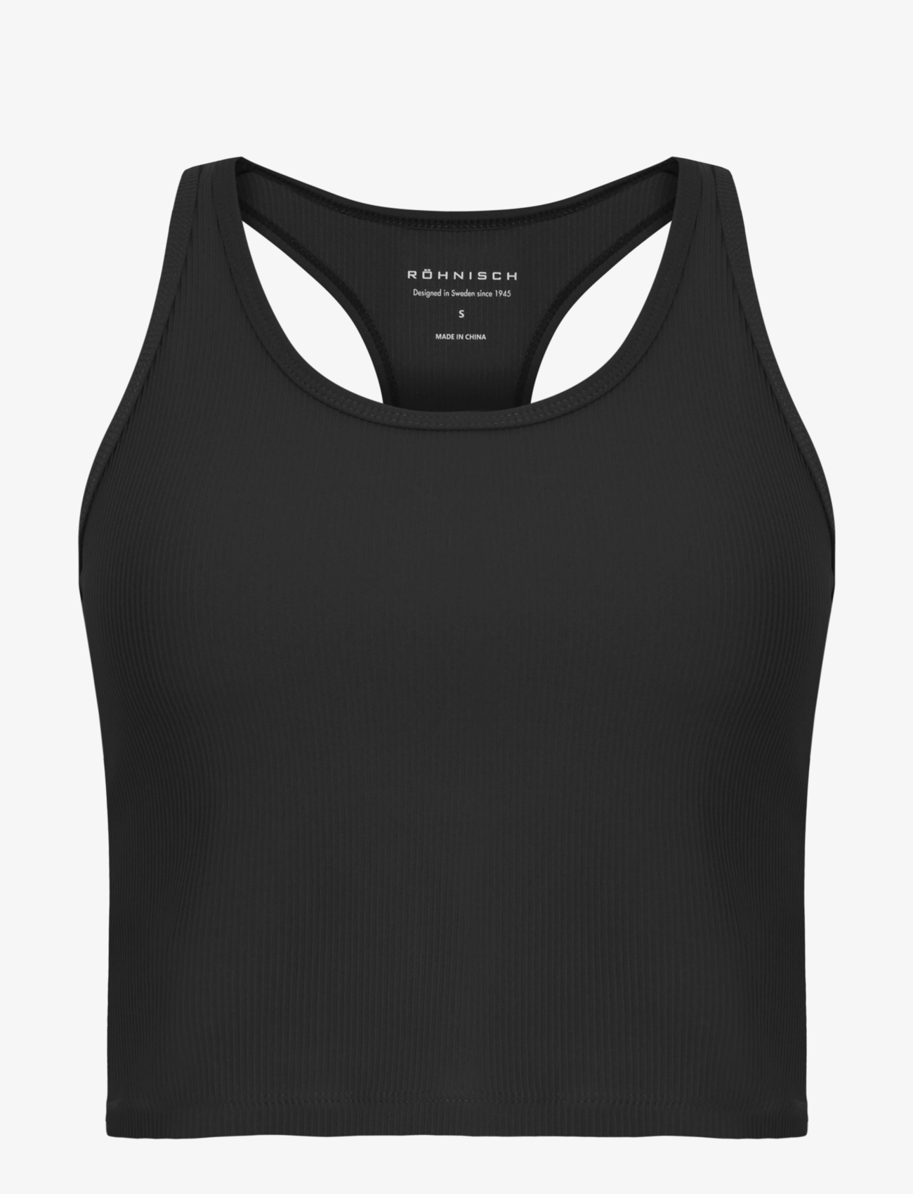 RÖHNISCH Ribbed R Tank Schwarz - XL - Damen