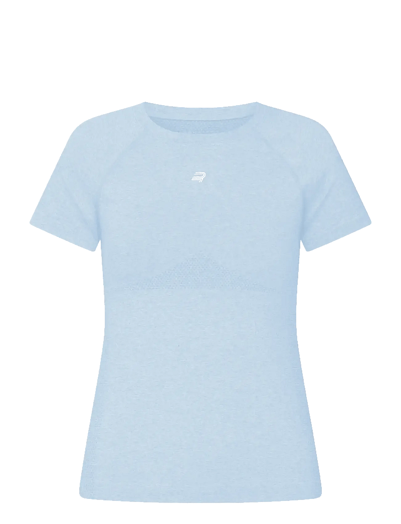 Röhnisch - Seamless Flex Tee - t-shirts - chambray blue - 1