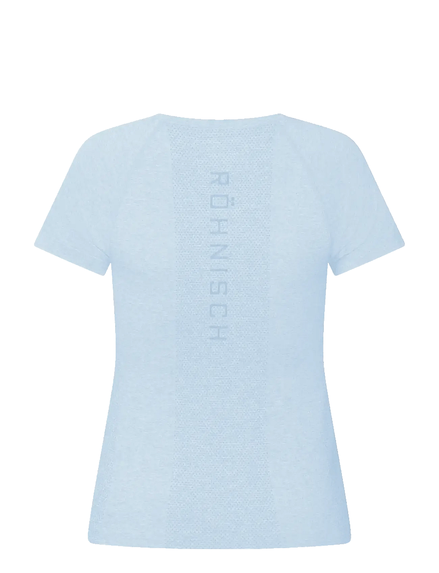 Röhnisch - Seamless Flex Tee - t-shirts - chambray blue - 2