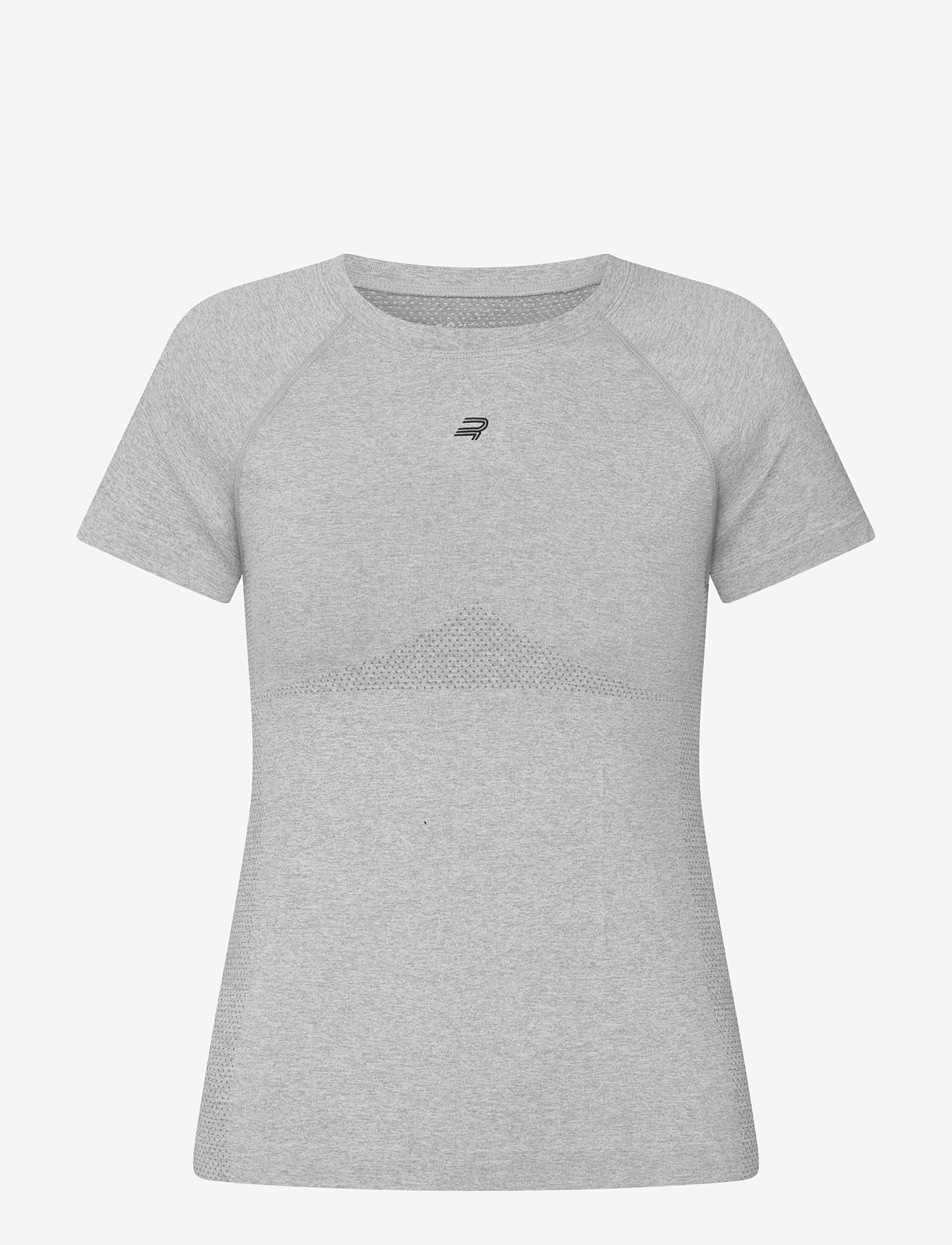 Röhnisch - Seamless Flex Tee - t-shirts - grey melange - 1