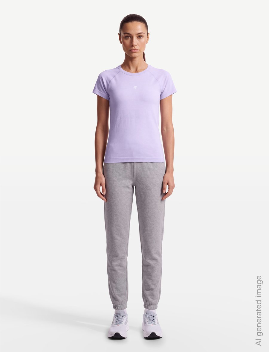 Röhnisch - Seamless Flex Tee - t-shirts - lavender - 0