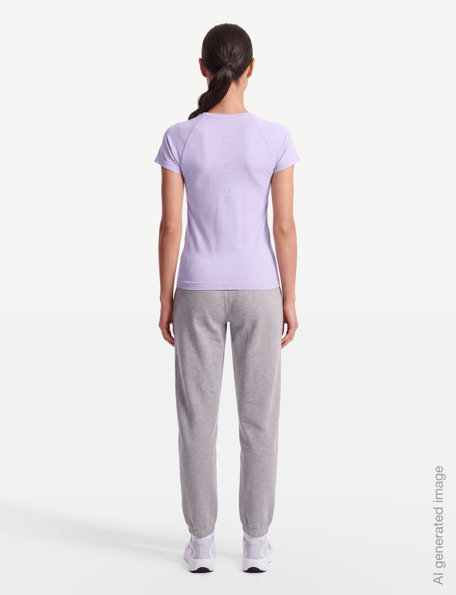 Röhnisch - Seamless Flex Tee - t-shirts - lavender - 4