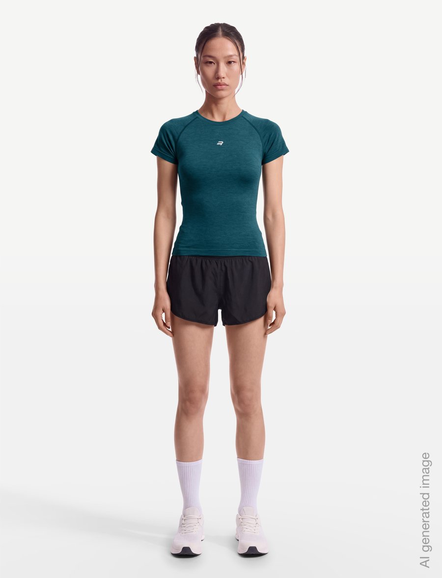 Röhnisch - Seamless Flex Tee - t-shirts - legion blue - 0