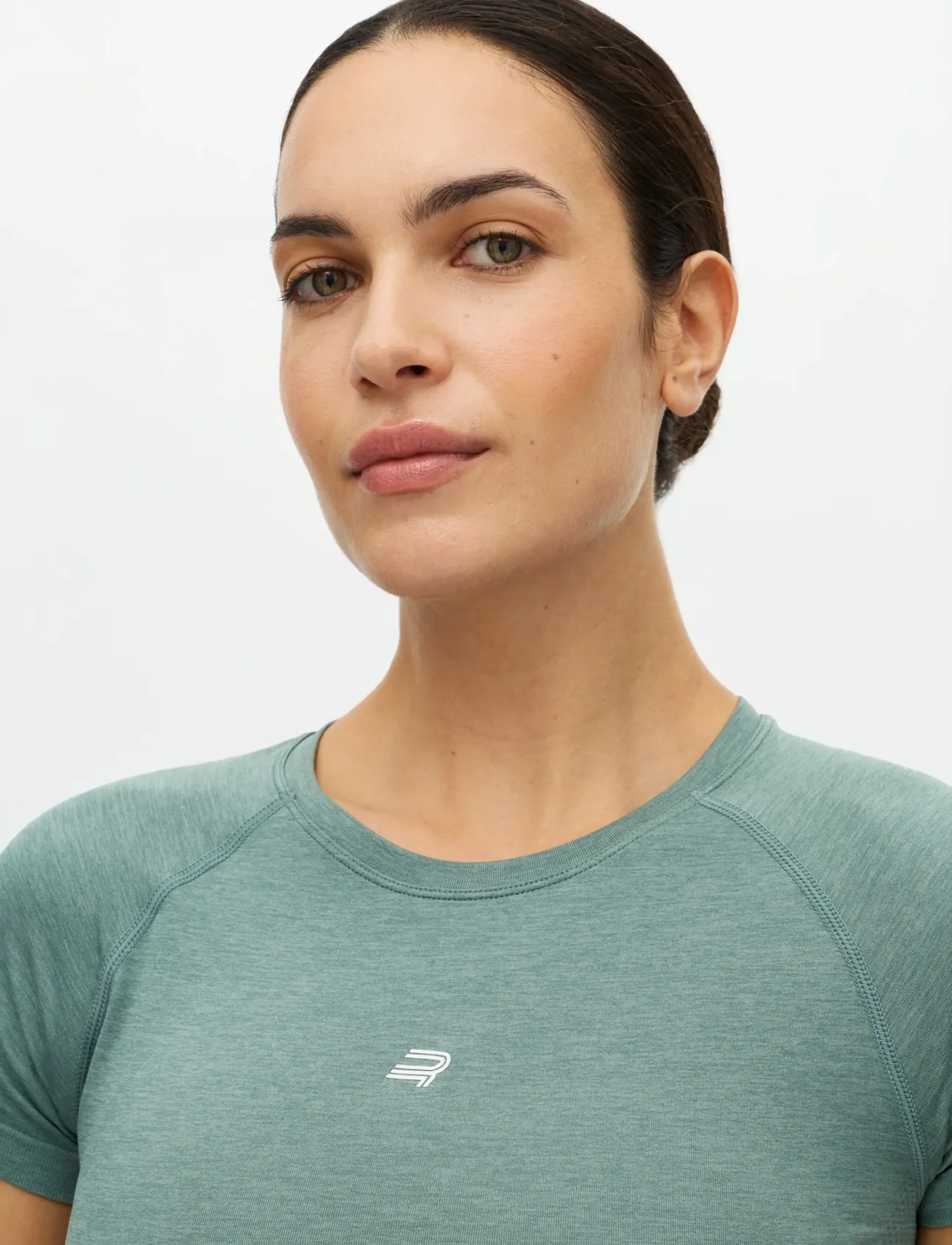 Röhnisch - Seamless Flex Tee - stuttermarbolir - stormy sea - 3