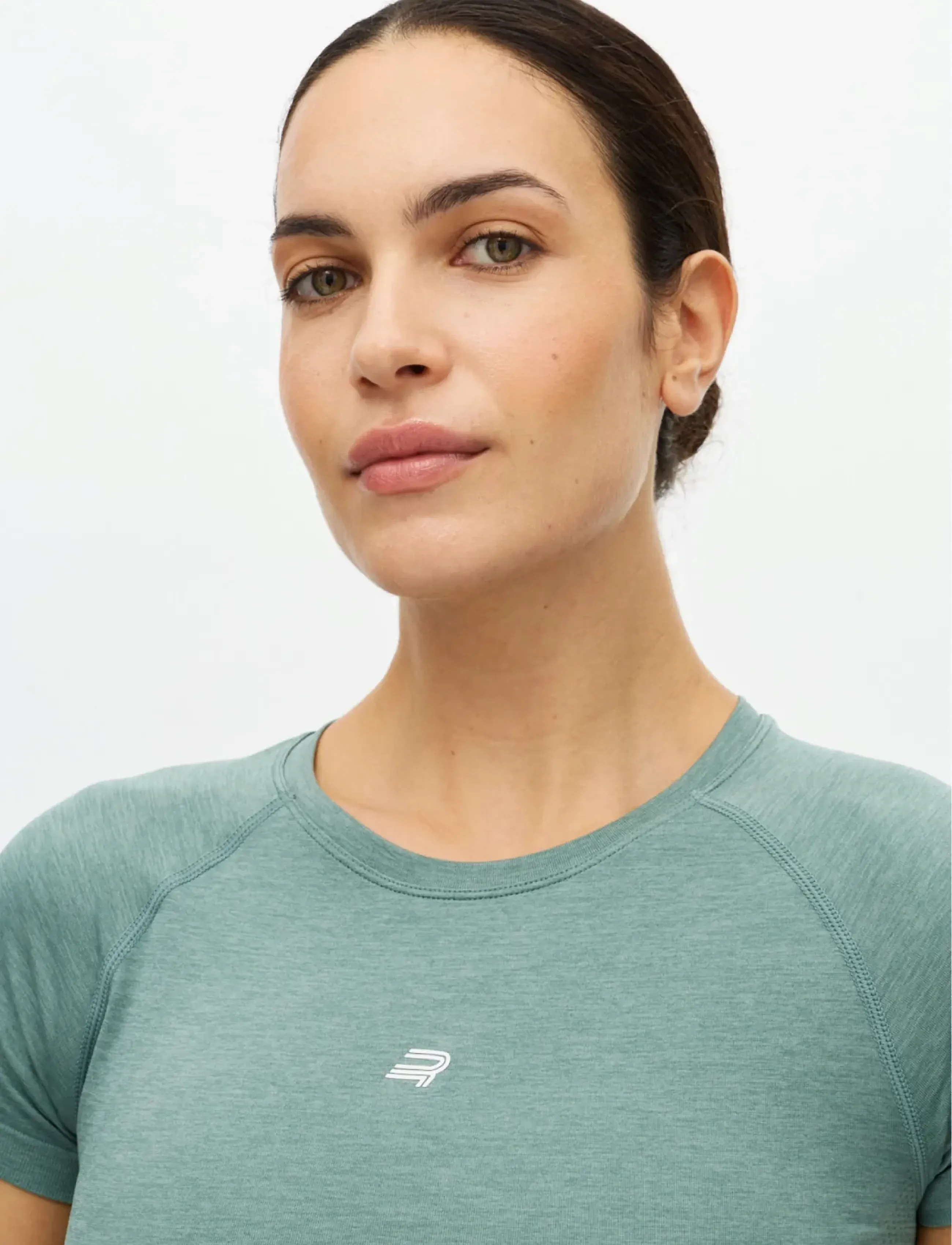 Röhnisch - Seamless Flex Tee - stuttermarbolir - stormy sea - 5