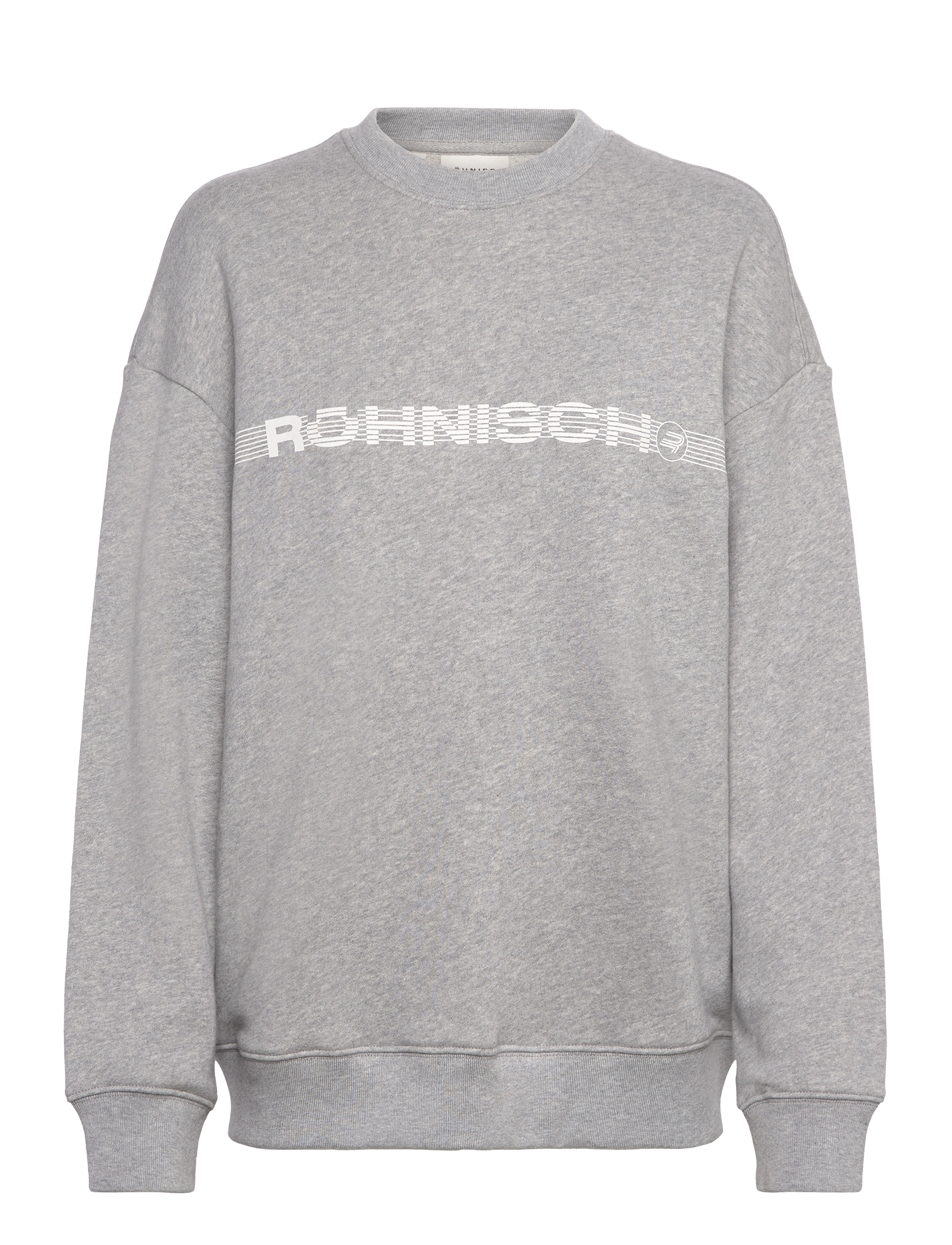 Röhnisch Cotton Emblem Sweatshirt - Kampagne - GREY MELANGE / grey