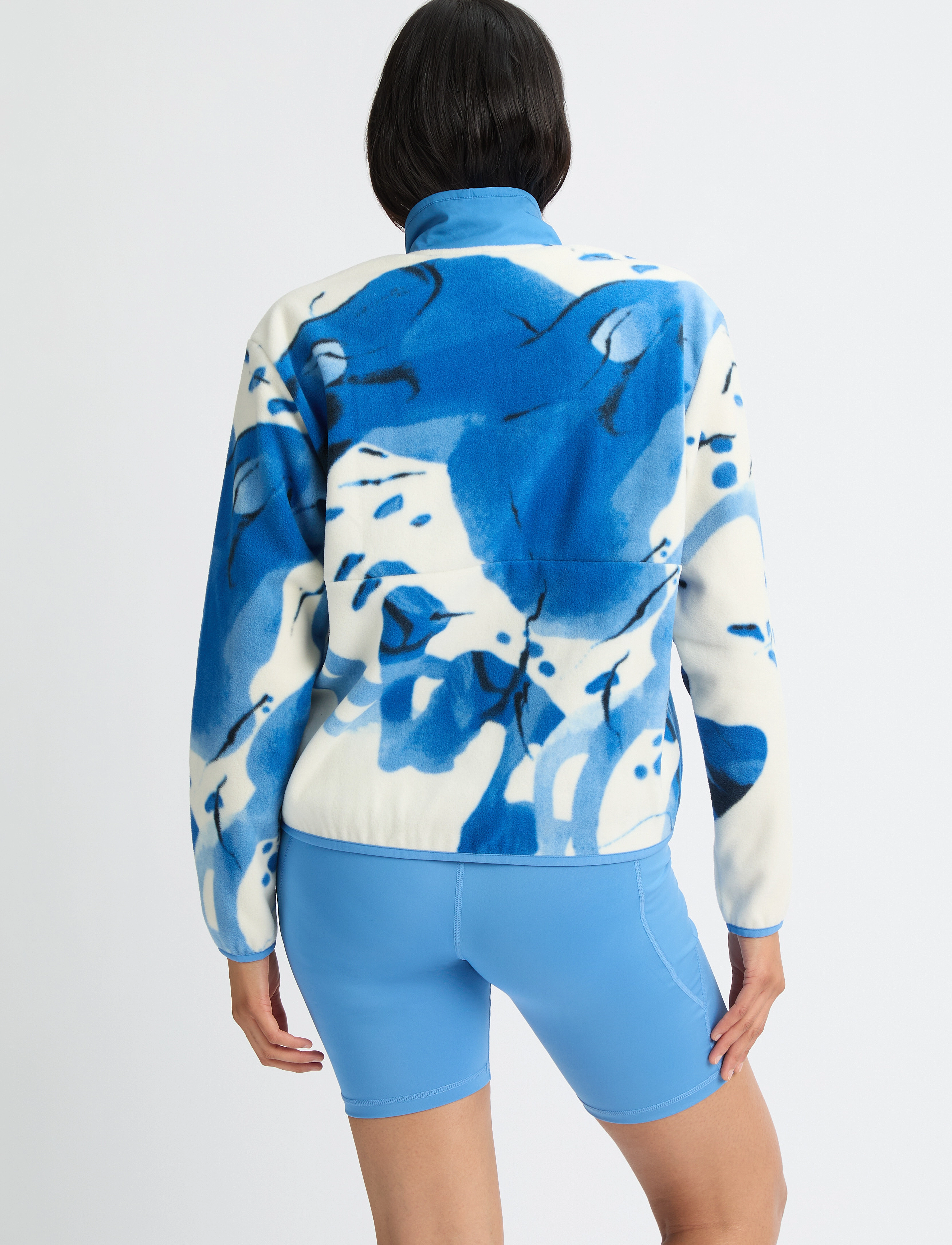 Röhnisch - Thermal Half Zip Fleece - overdele - blue aquarelle - 5