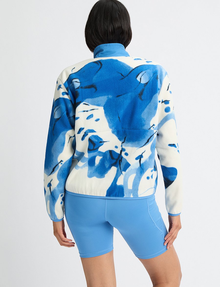 Röhnisch - Thermal Half Zip Fleece - overdele - blue aquarelle - 5
