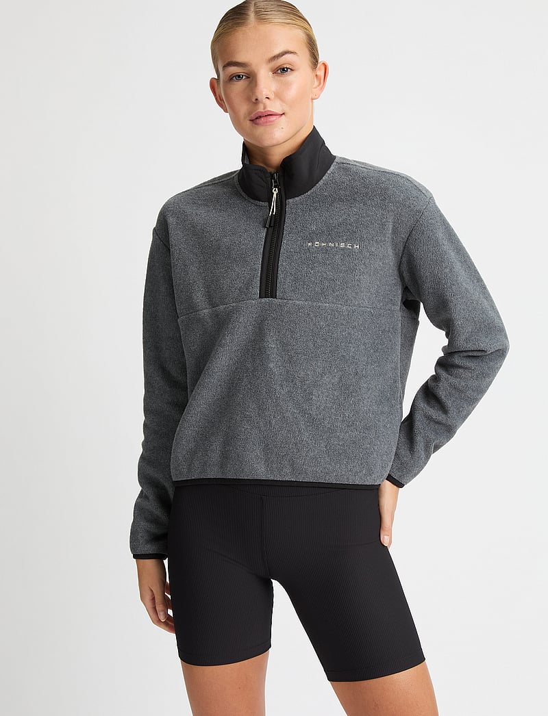 Röhnisch - Thermal Half Zip Fleece - overdele - grey melange - 2