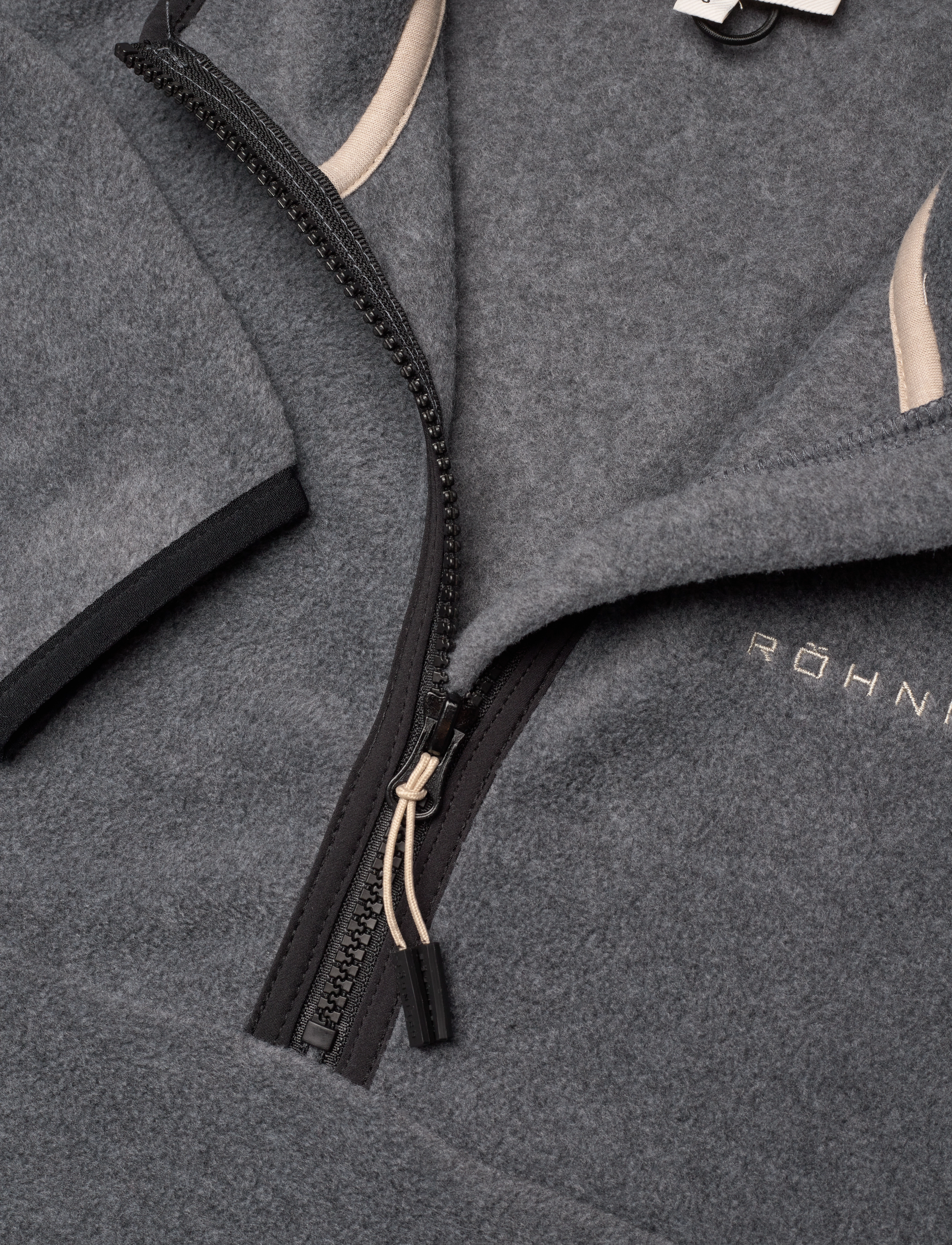 Röhnisch - Thermal Half Zip Fleece - oberteile - grey melange - 4