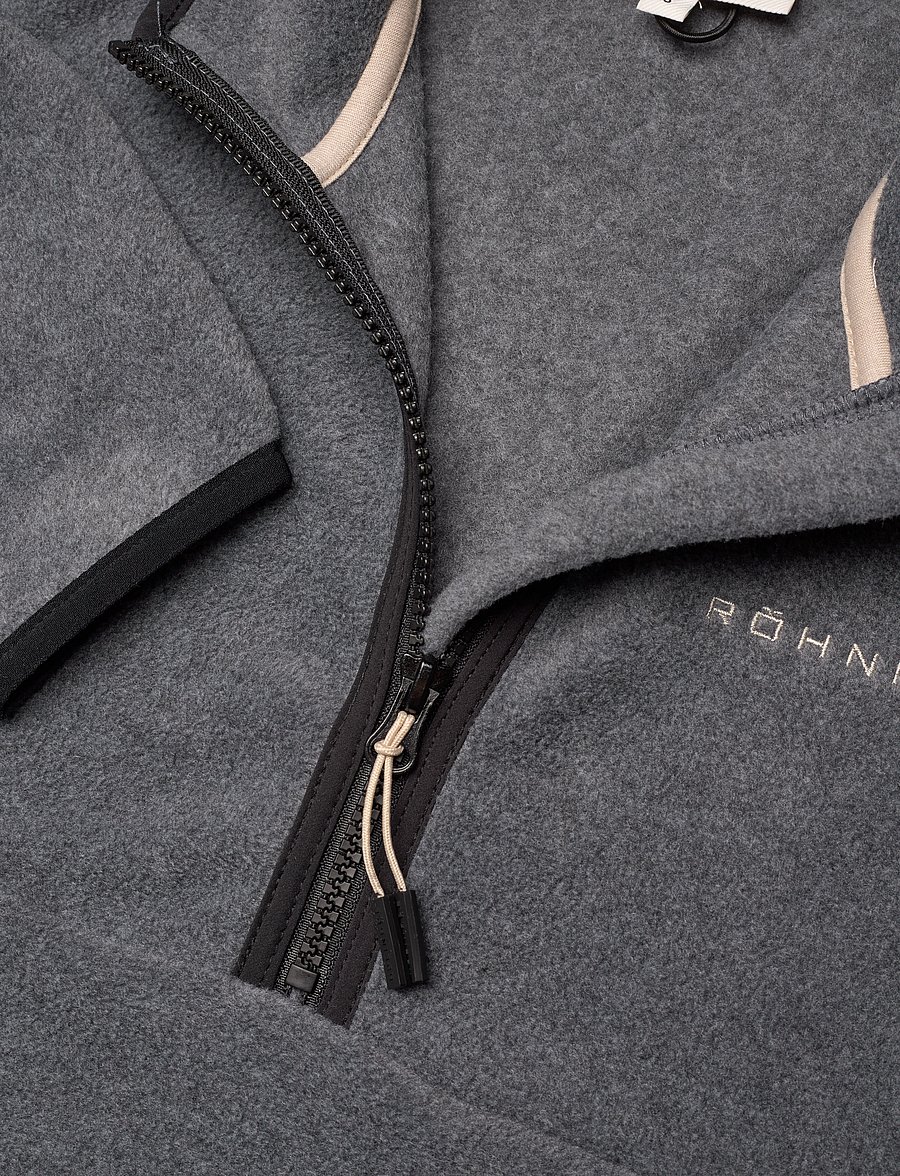 Röhnisch - Thermal Half Zip Fleece - oberteile - grey melange - 4