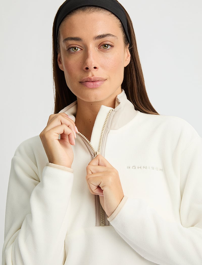Röhnisch - Thermal Half Zip Fleece - fleece & midlayer - snow white - 0