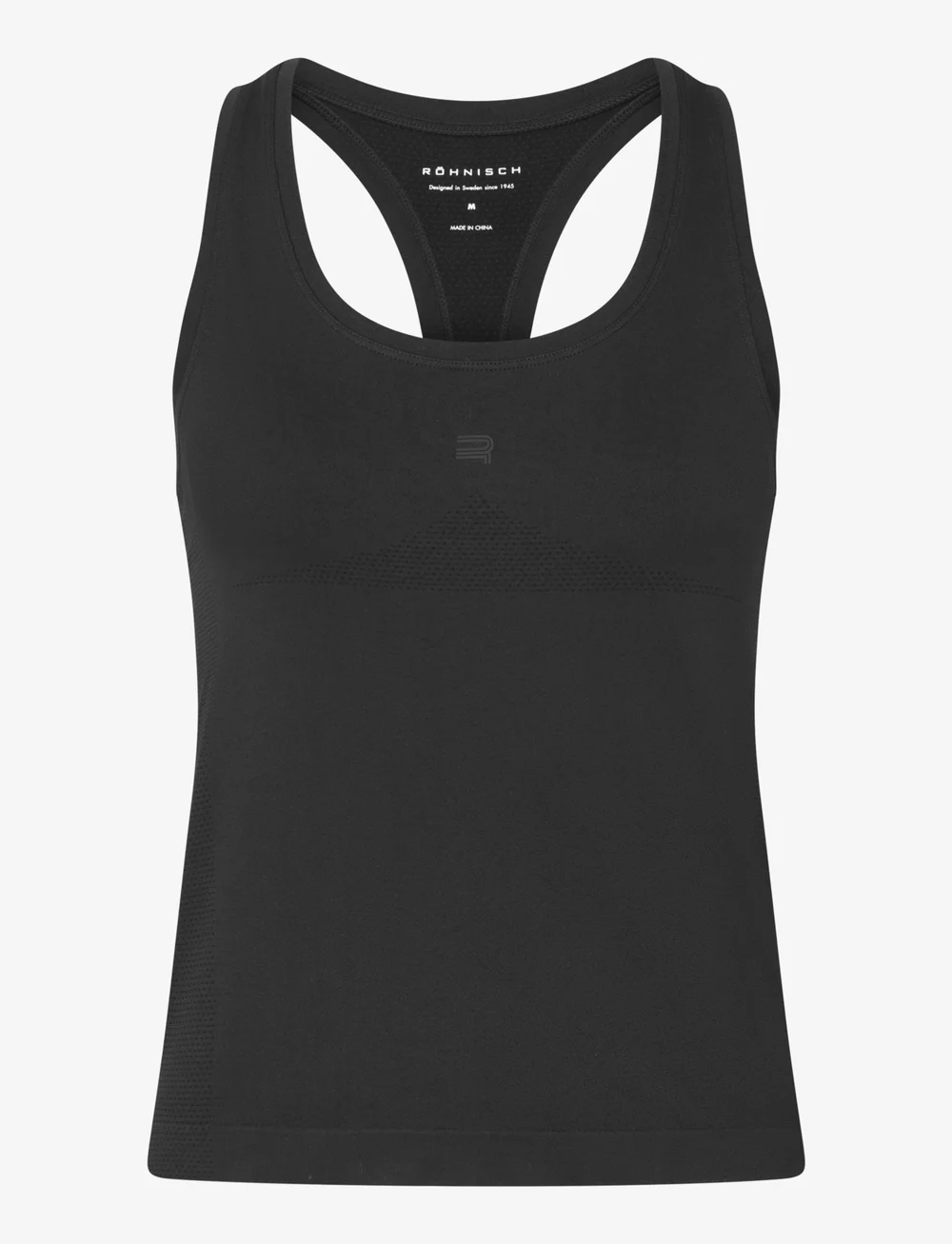 Röhnisch - Seamless Flex Tank - Õlapaeltega pluusid - black - 1