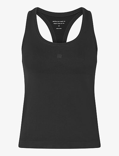 Röhnisch Seamless Flex Tank - Oberteile - BLACK / black