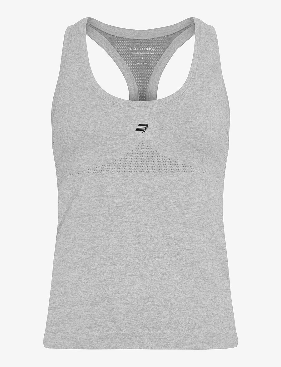 Röhnisch - Seamless Flex Tank - débardeurs - grey melange - 1