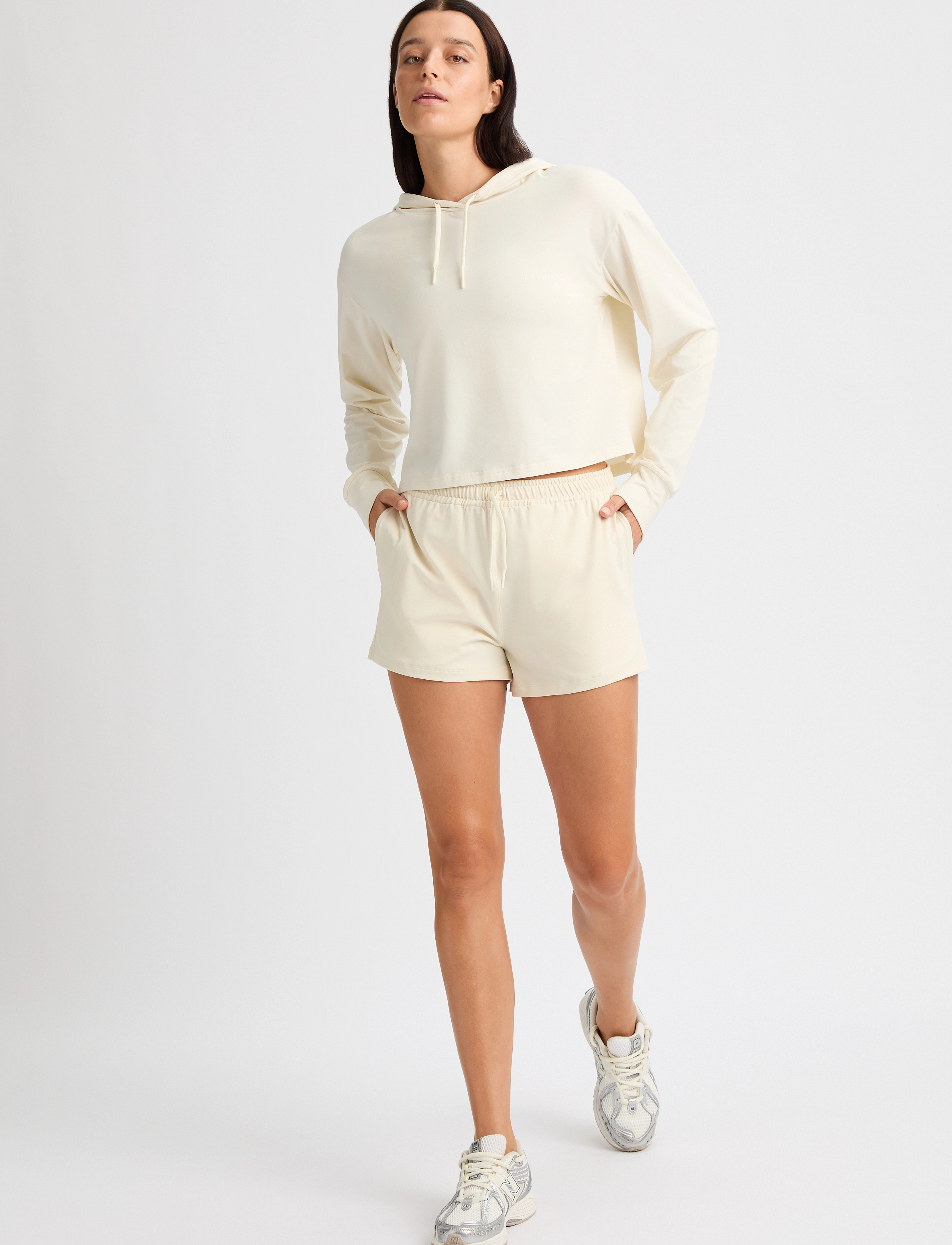 Röhnisch - Soft Jersey Shorts - trainingsshorts - tofu - 2