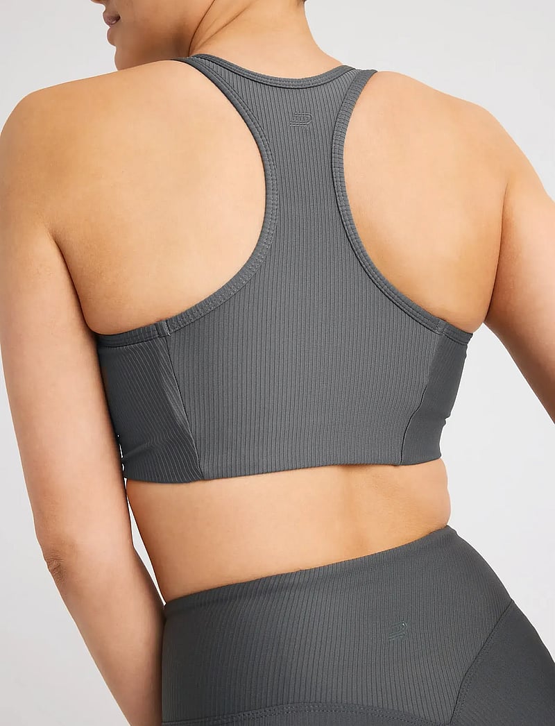 Röhnisch - Ribbed R Sportsbra - mittlerer halt - dark shadow - 2