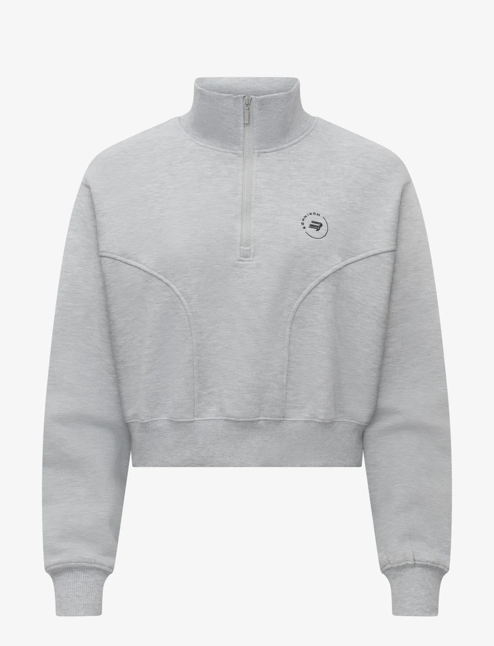 Röhnisch - Soft Sweat Half Zip - sweatshirts - grey melange - 1