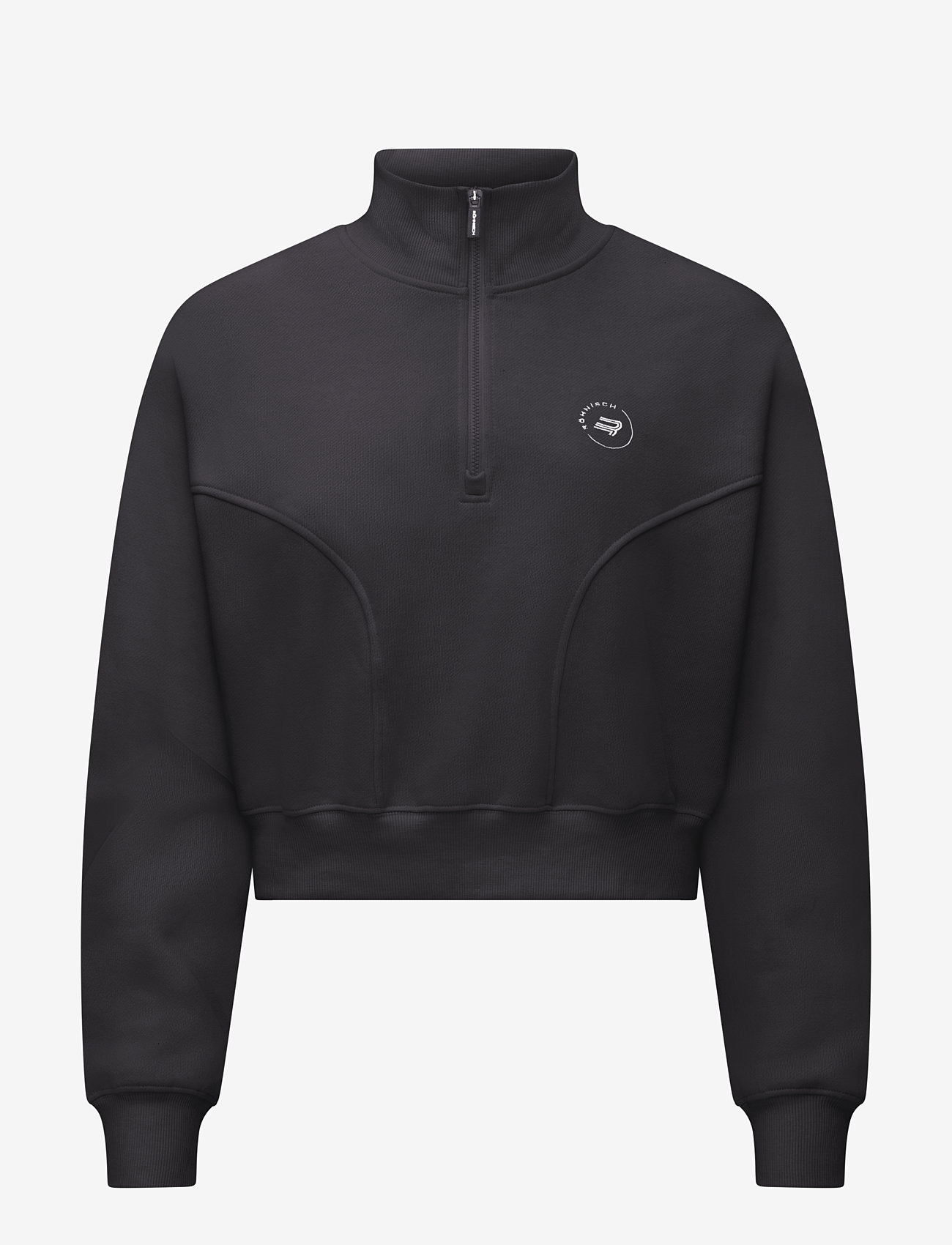Röhnisch - Soft Sweat Half Zip - sweatshirts - obsidian black - 1