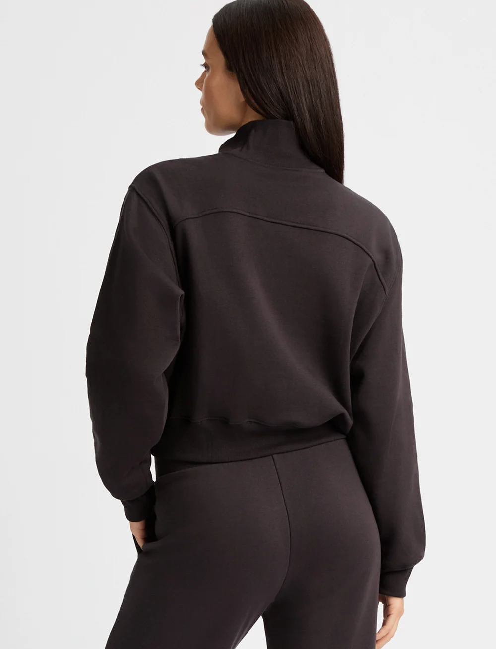 Röhnisch - Soft Sweat Half Zip - sweatshirts - obsidian black - 3