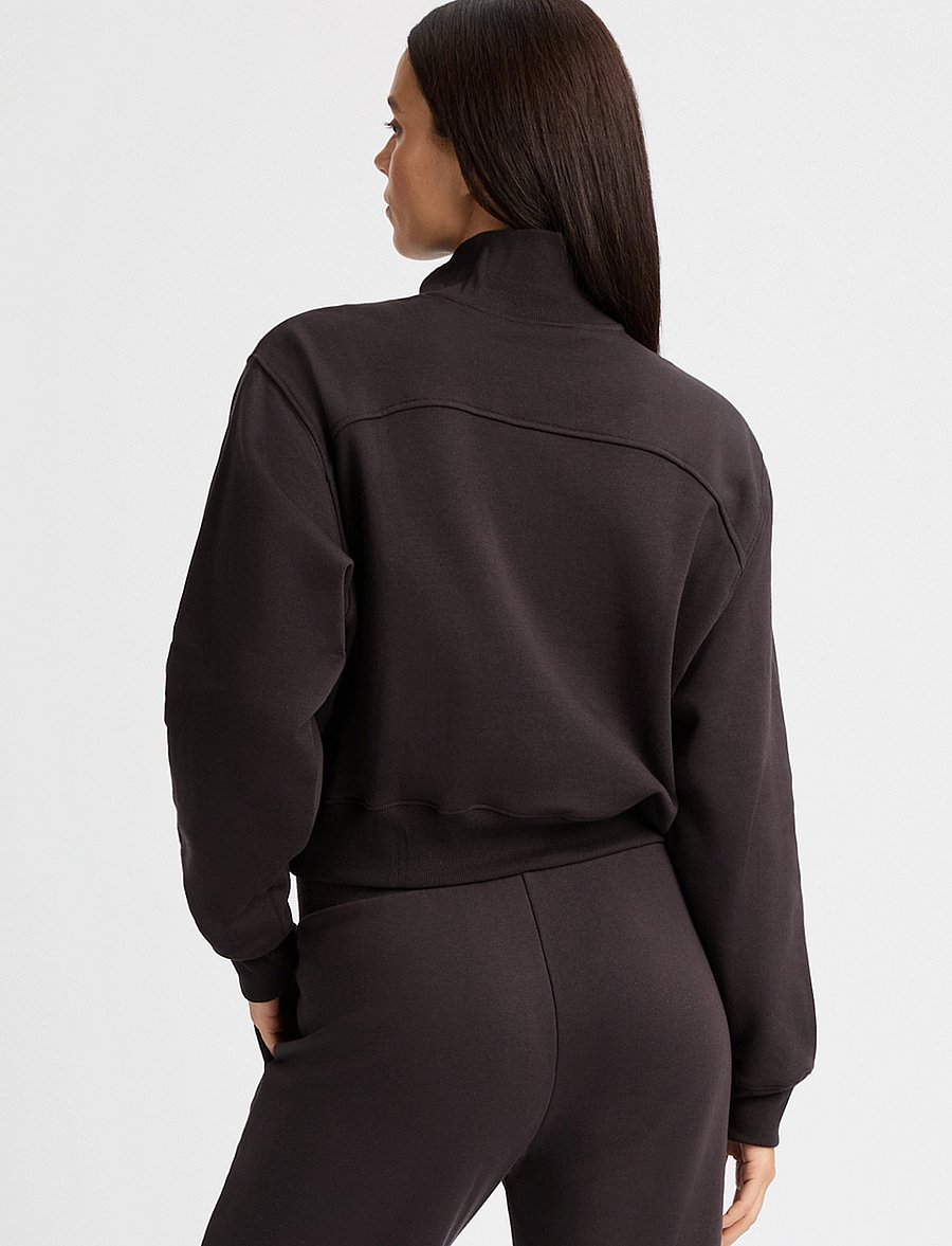 Röhnisch - Soft Sweat Half Zip - sweatshirts - obsidian black - 3
