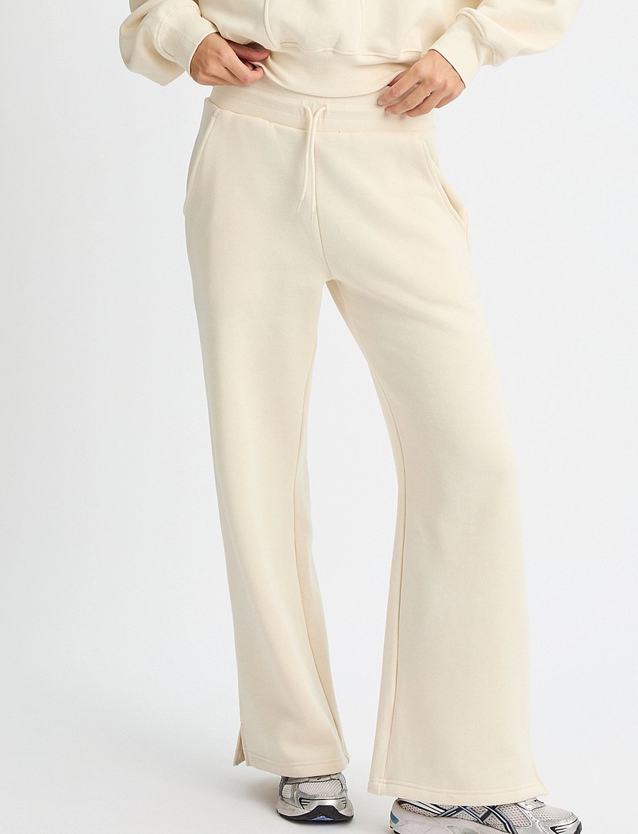 Röhnisch - Soft Sweat Wide Pants - träningsbyxor - light gray - 0