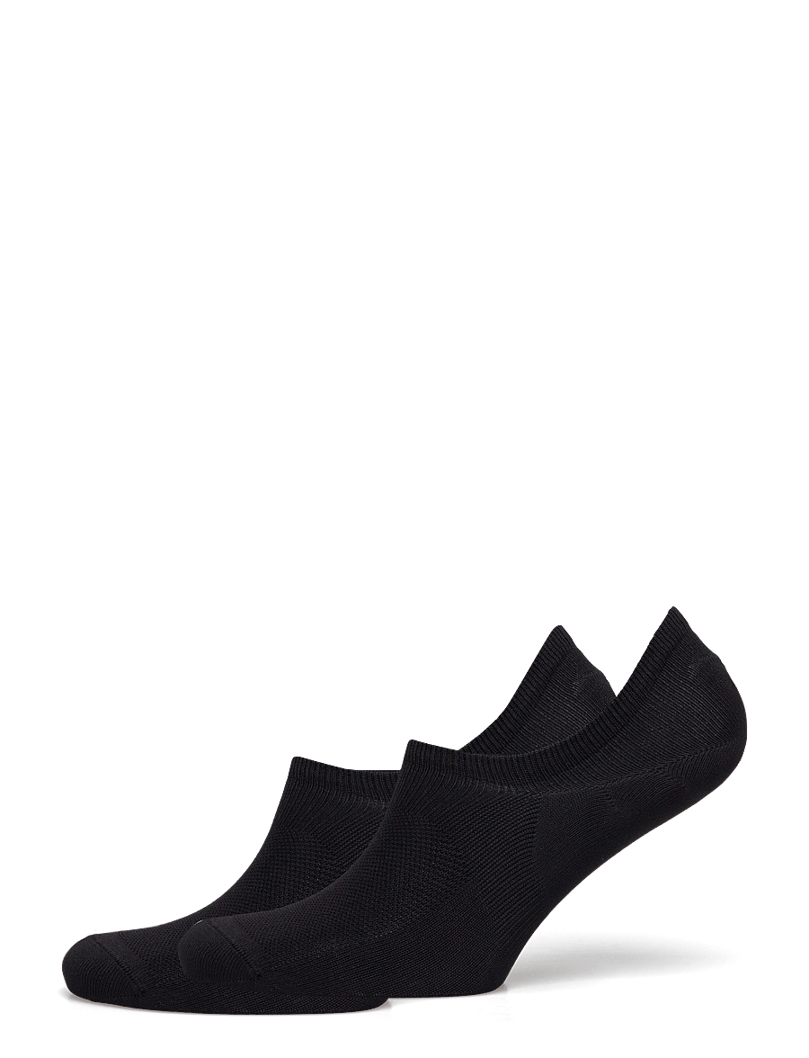 Röhnisch - 2-pack Functional No-Show Socks - underkläder och strumpor - black - 0