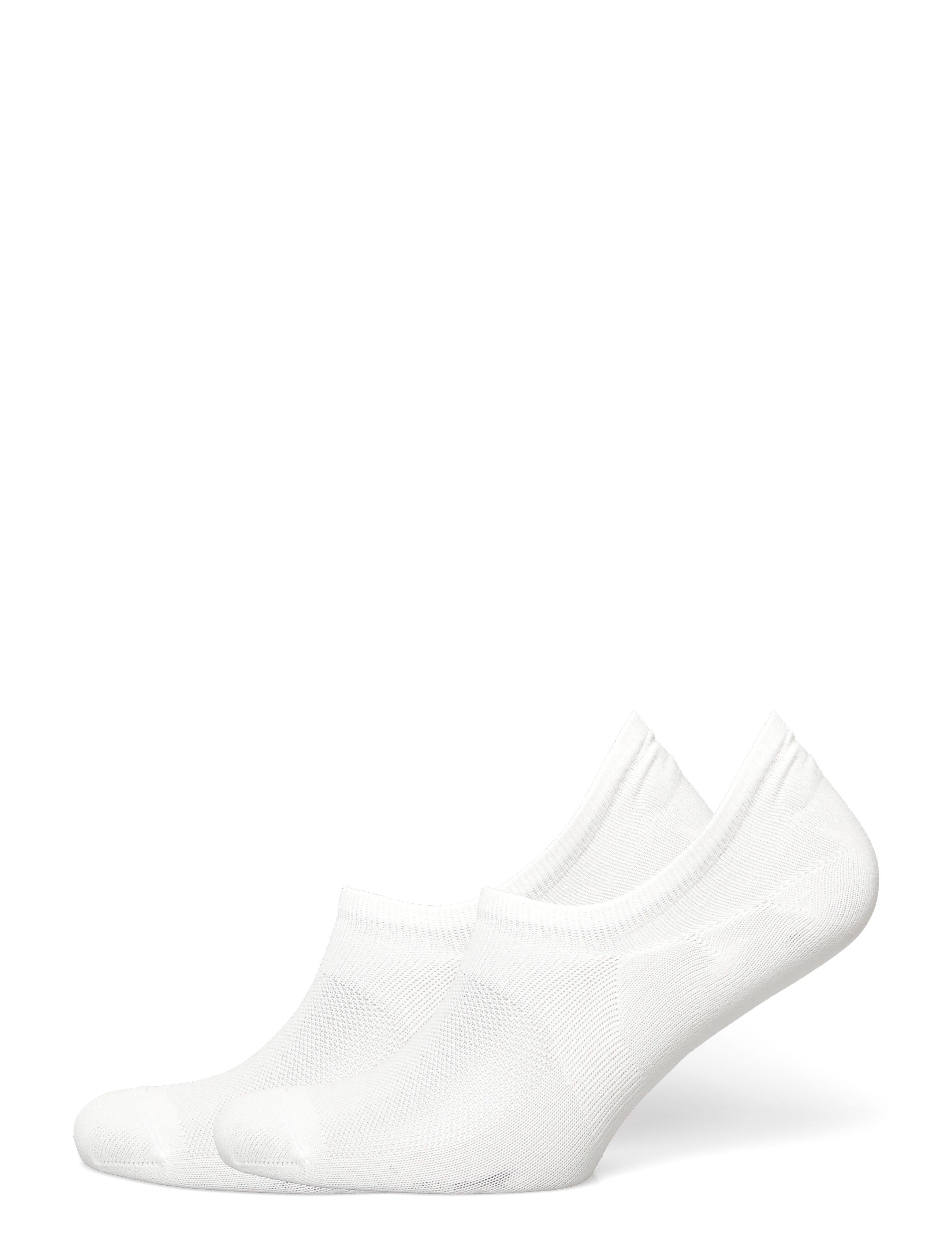 2-pack Functional No-Show Socks - WHITE