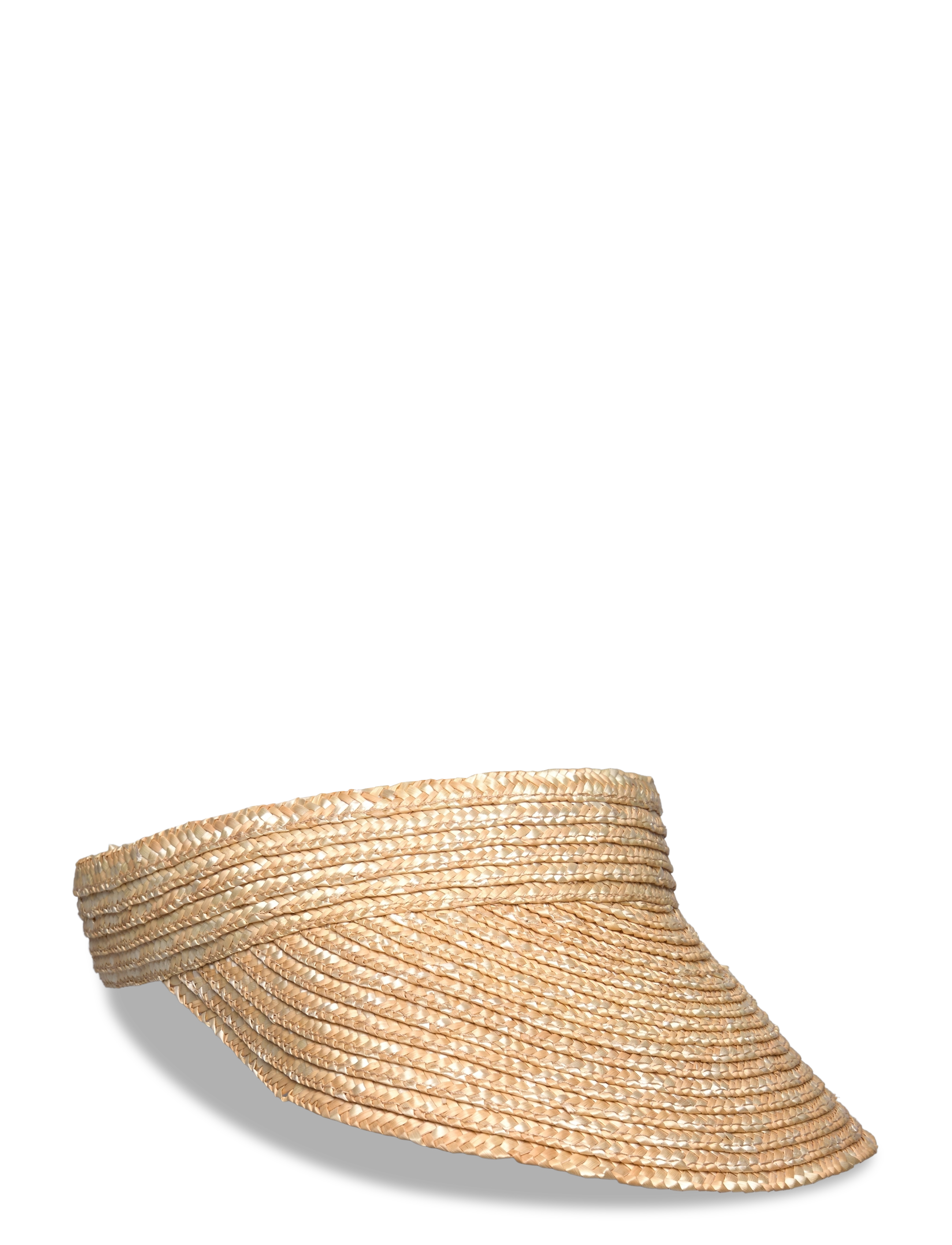Röhnisch Si Straw Sun Visor, Kvinder, Strå Solskærm, Beige, Str: ONE SIZE