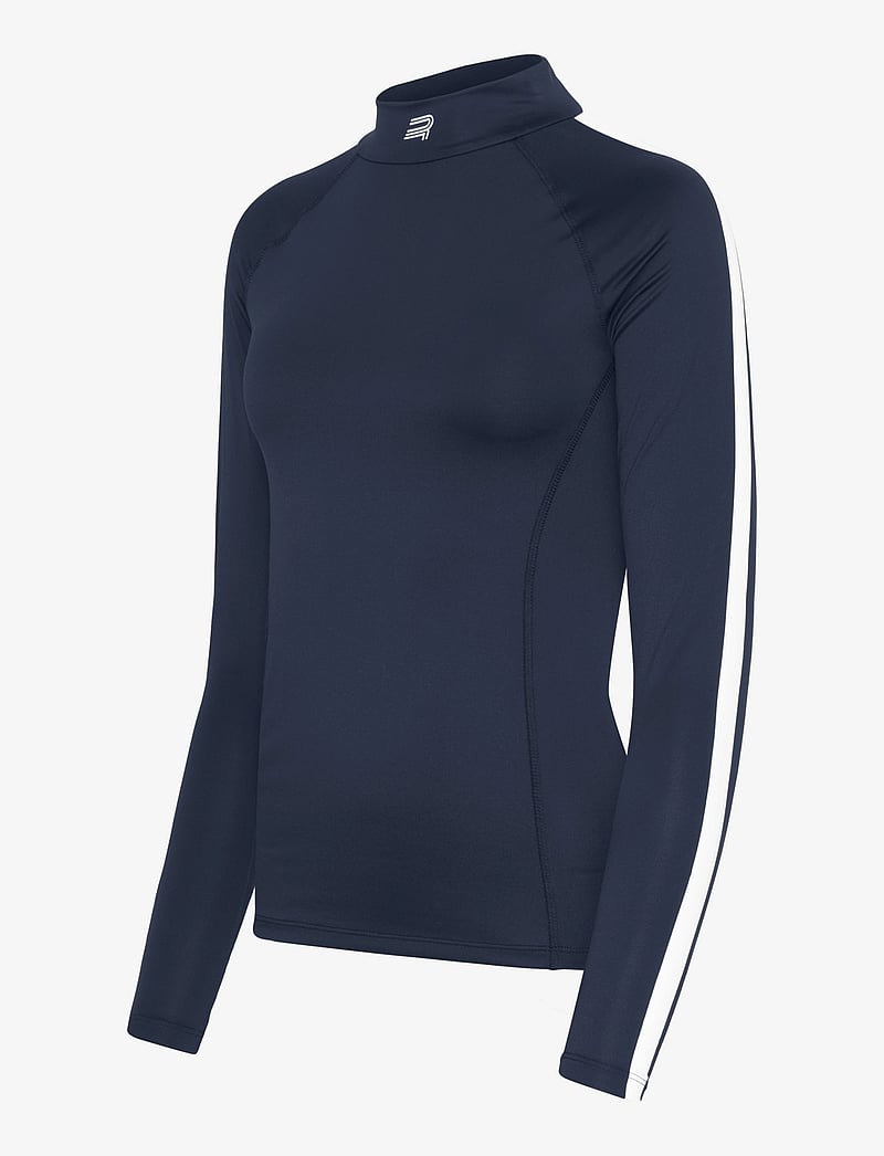 Röhnisch - Ultra Viola UV LS Top - långärmade tröjor - navy - 2