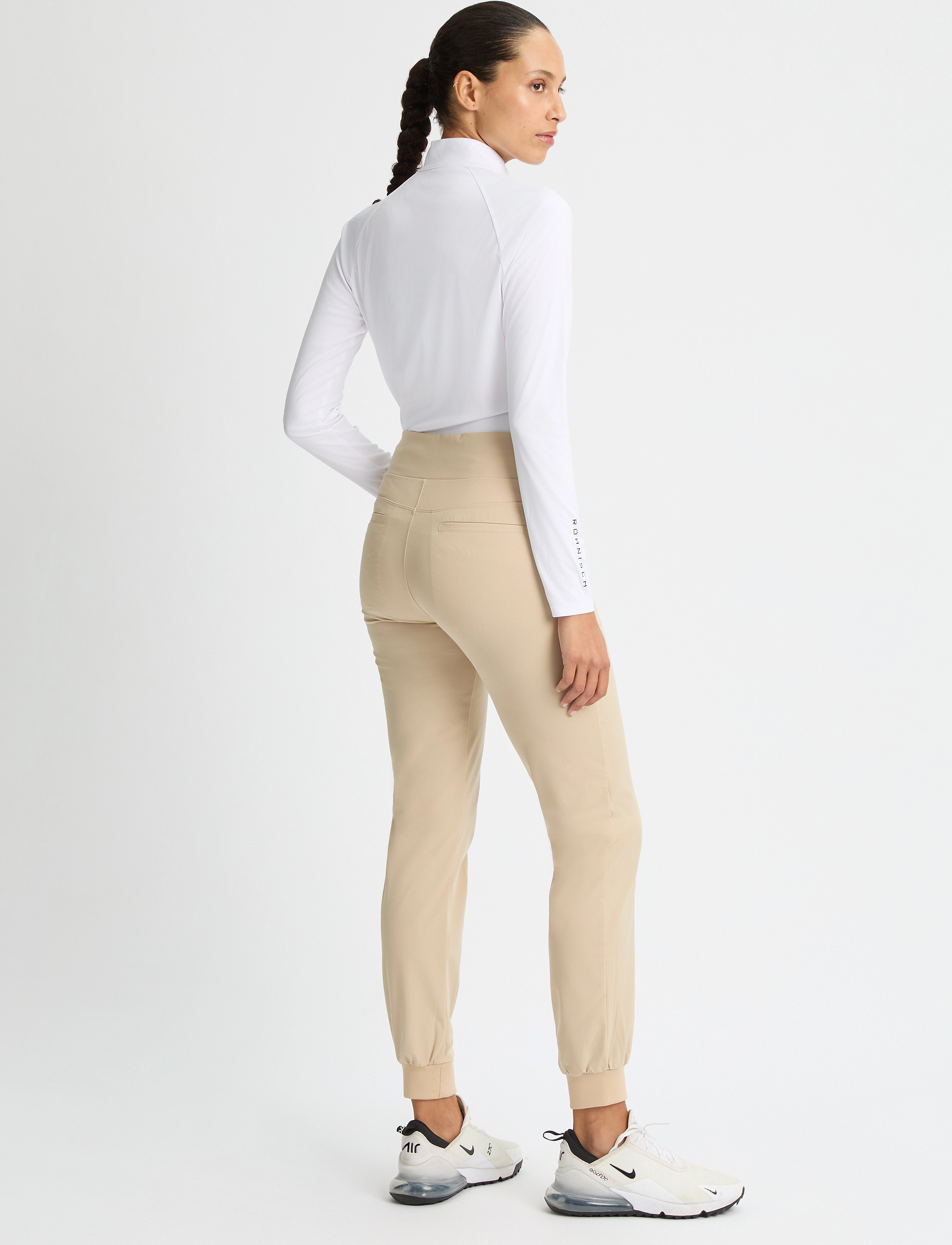 Röhnisch - Twill Stretch Pull on Pant - urheiluhousut - safari - 3