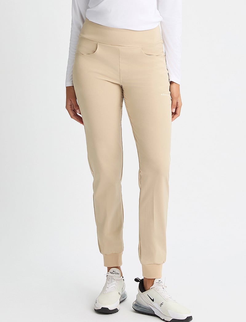 Röhnisch - Twill Stretch Pull on Pant - golfbyxor - safari - 5