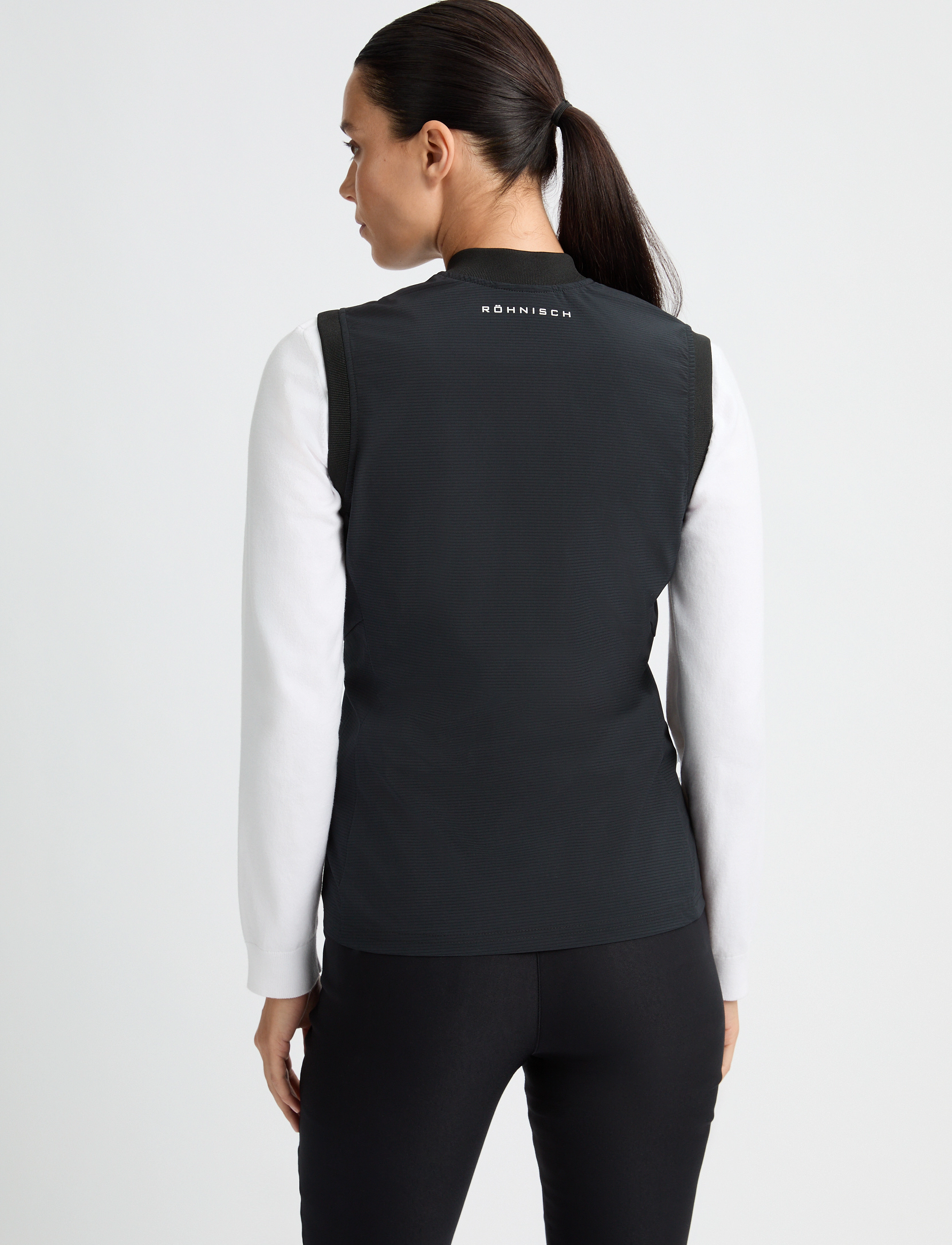 Röhnisch - Stella Lightweight Vest - tøj - black - 2