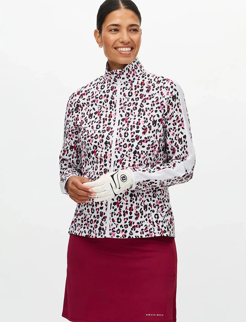 Röhnisch - Packable Ultralight Jacket - golf-jacken - leo pink/beet - 0