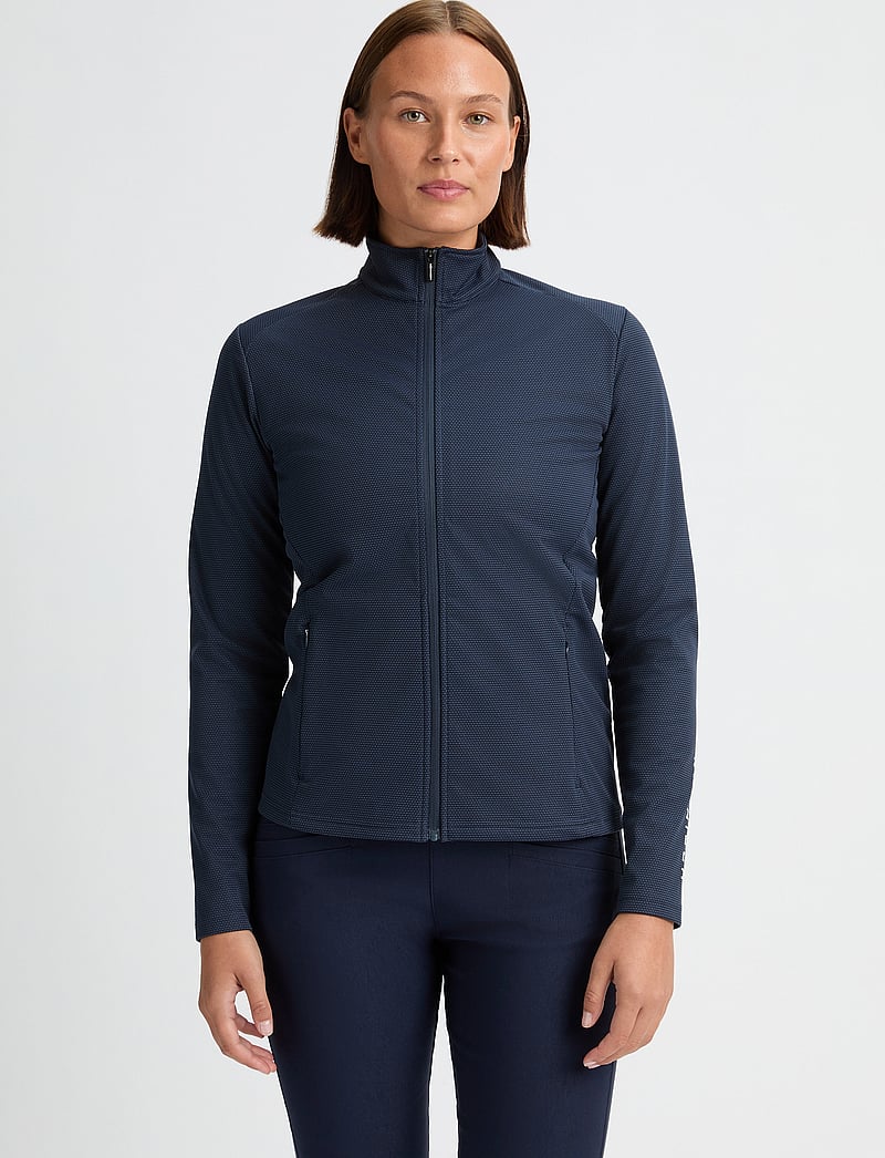 Röhnisch - Laura Midlayer Jacket - fleece & mellanlager - navy - 0