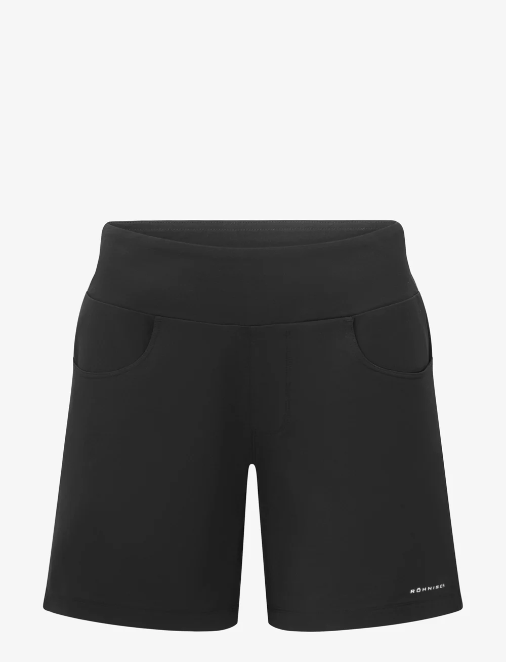 Röhnisch - Twill Stretch Pull on Shorts - golf-shorts - black - 1